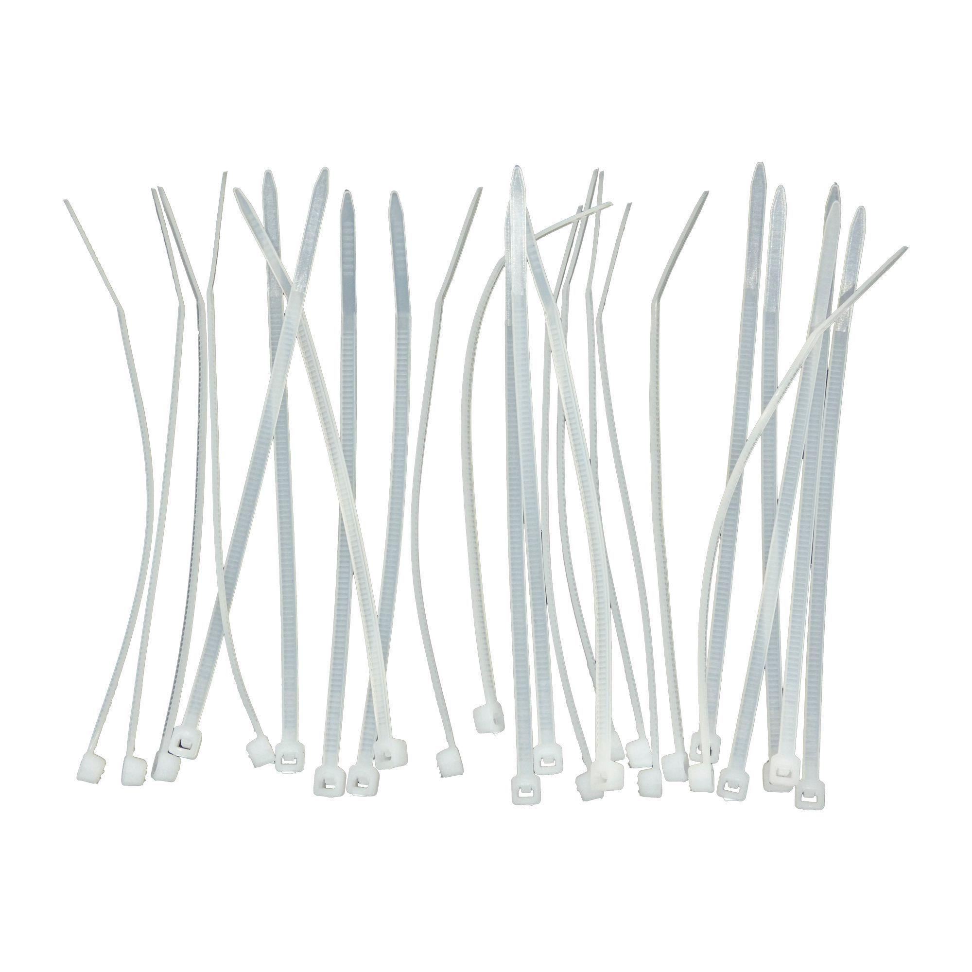 Amarras Plásticas Transparente 100x2mm Macrotel-0