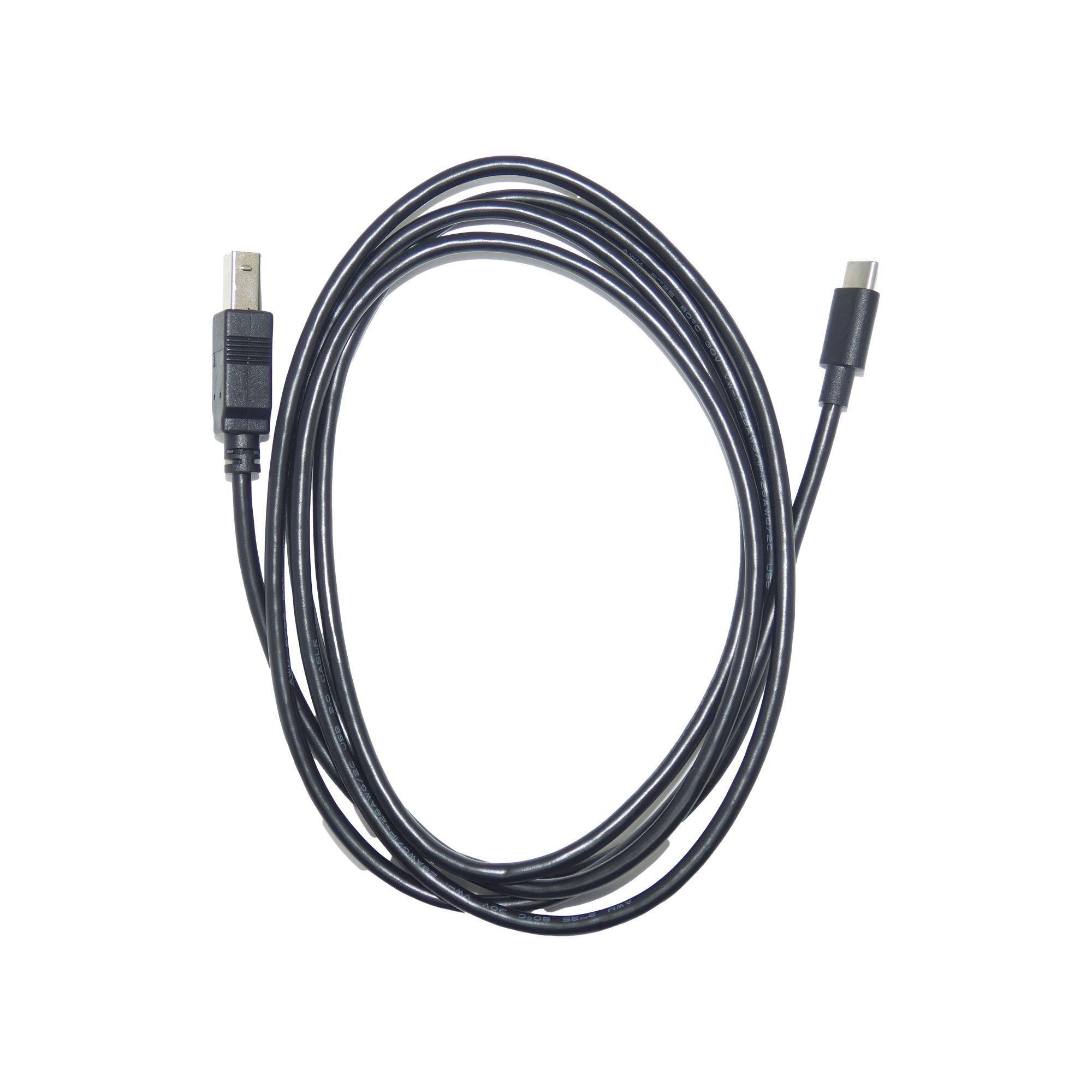 Cable Usb Tipo A A Tipo C negro 1.8 m Philco-0
