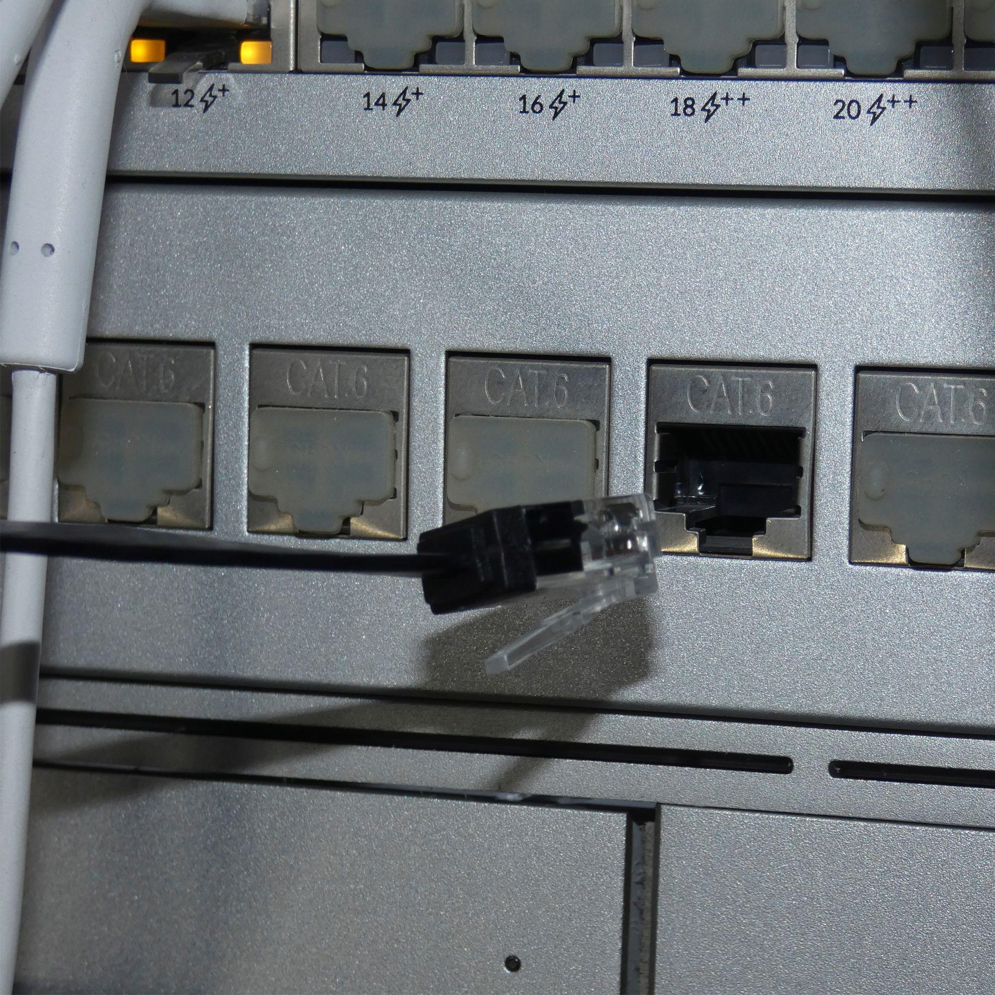 Cable De Red Hp flat 2 Metros - Cat6 - 1 Gigabit Ethernet / Lan-3