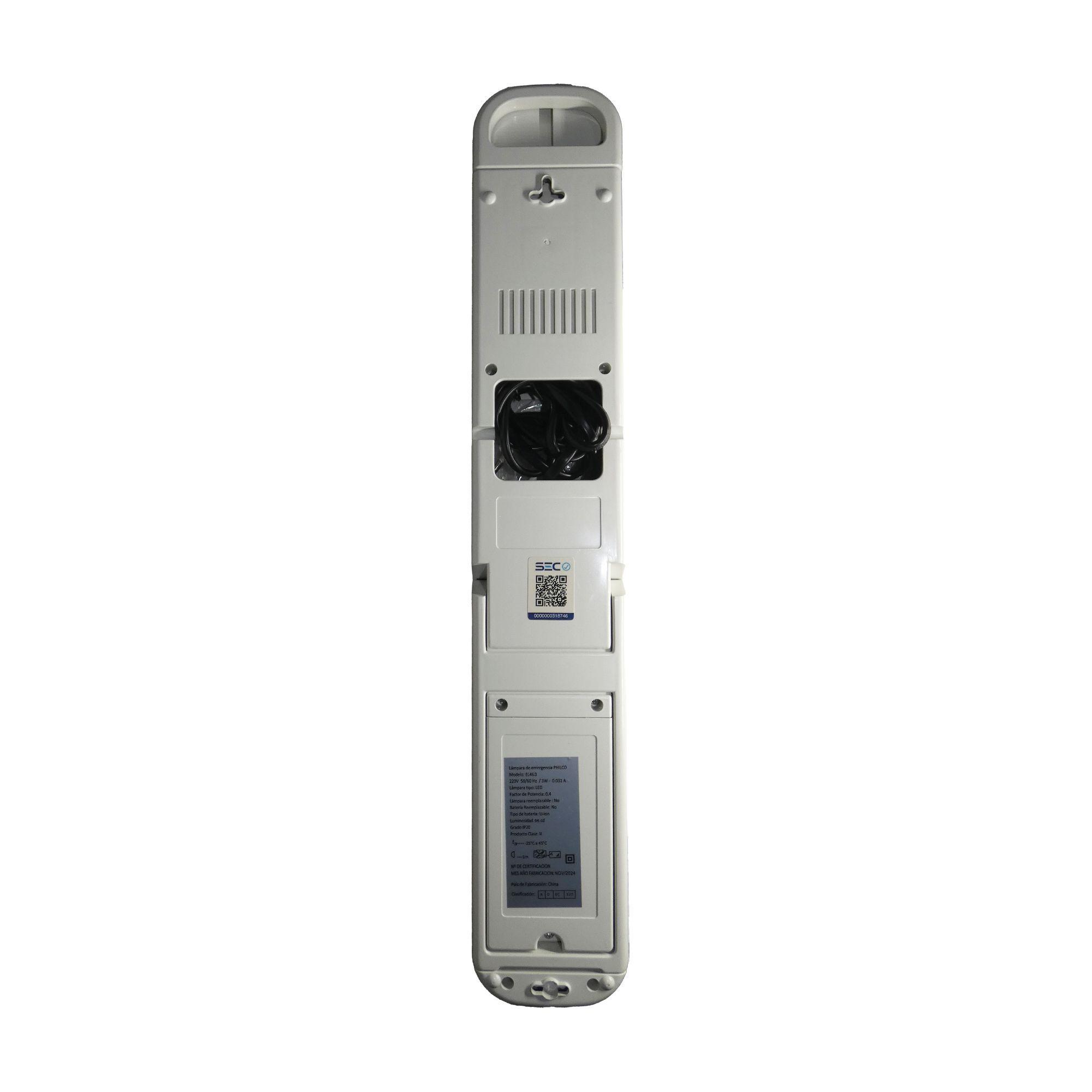 Lampara De Emergencia 100 Led Recargable Philco-3