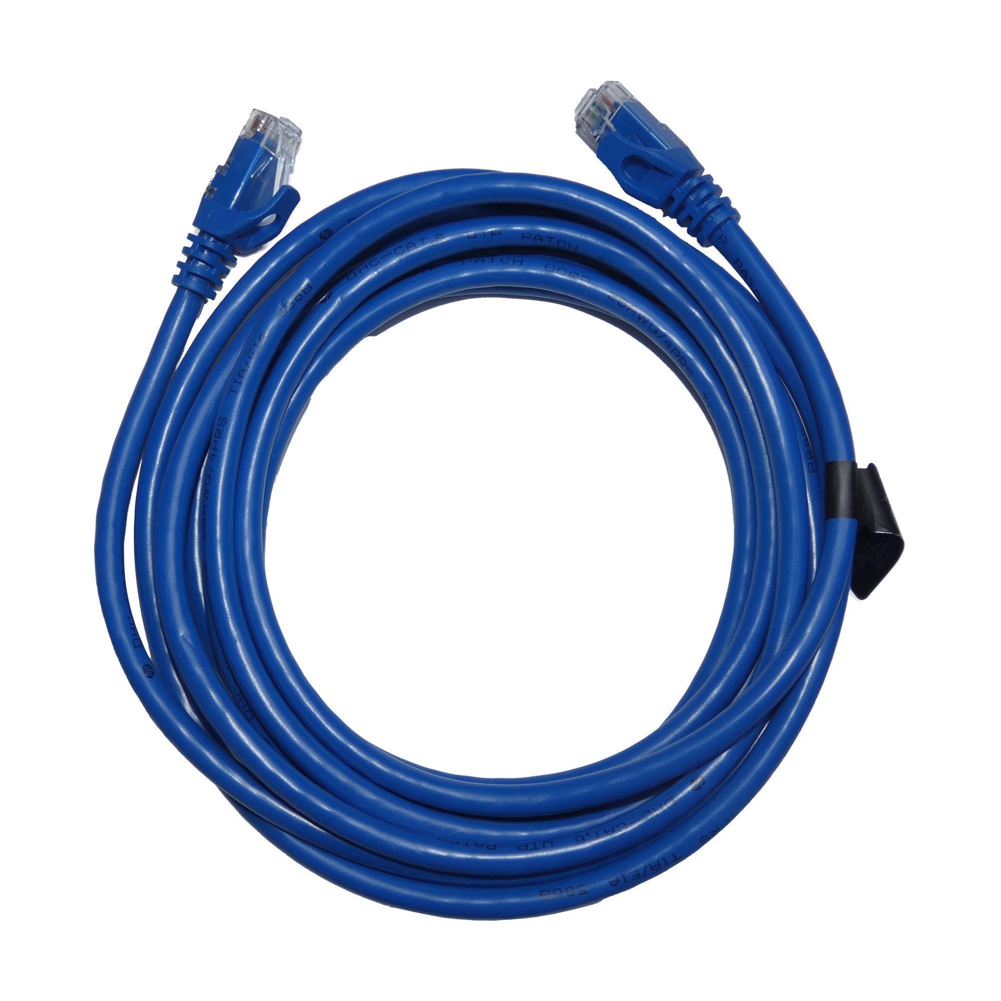 Cable De Red Hp 3 m - Cat6 - 1 Gigabit Ethernet / Lan-0