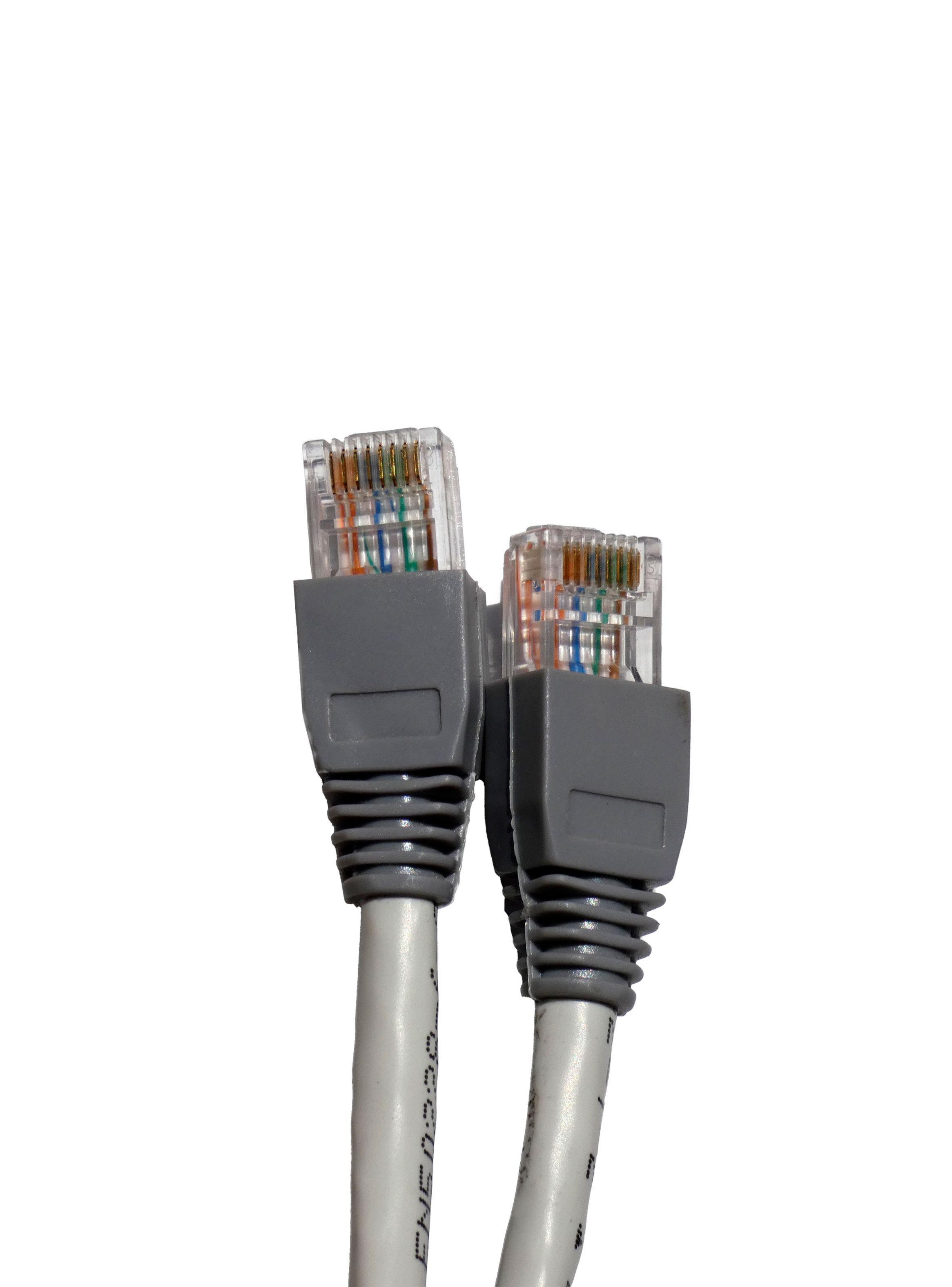 Cable De Red 15 Metros Trimerx Gris Cat6 Utp Rj45 100% Cobre-1