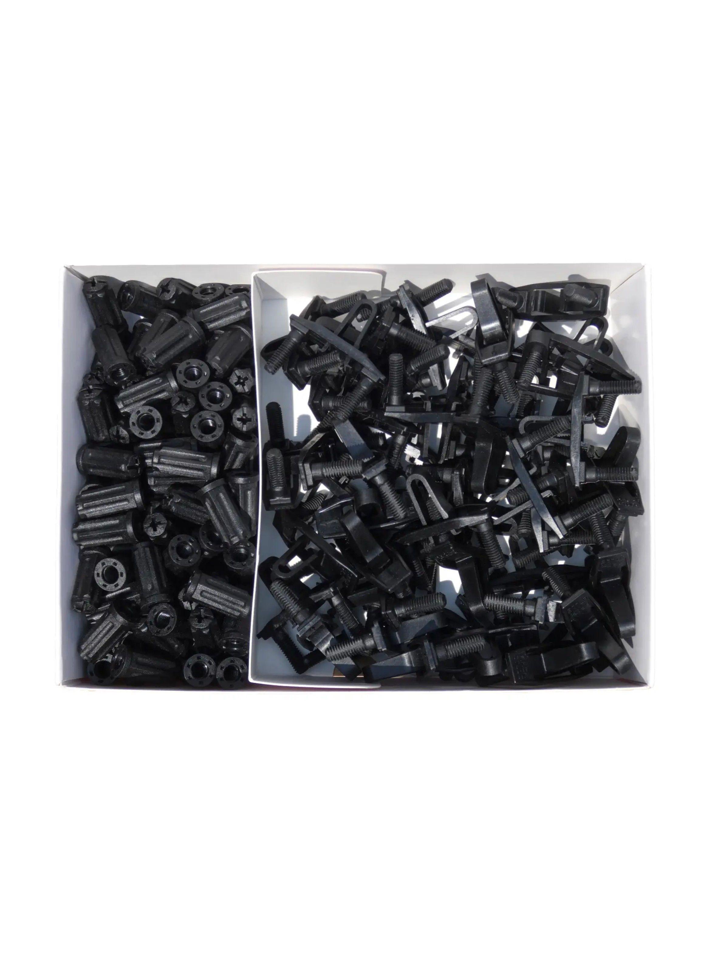 Paxk 50 Tuerca Rackstuds Duo Series Ii - Cage Nuts-2
