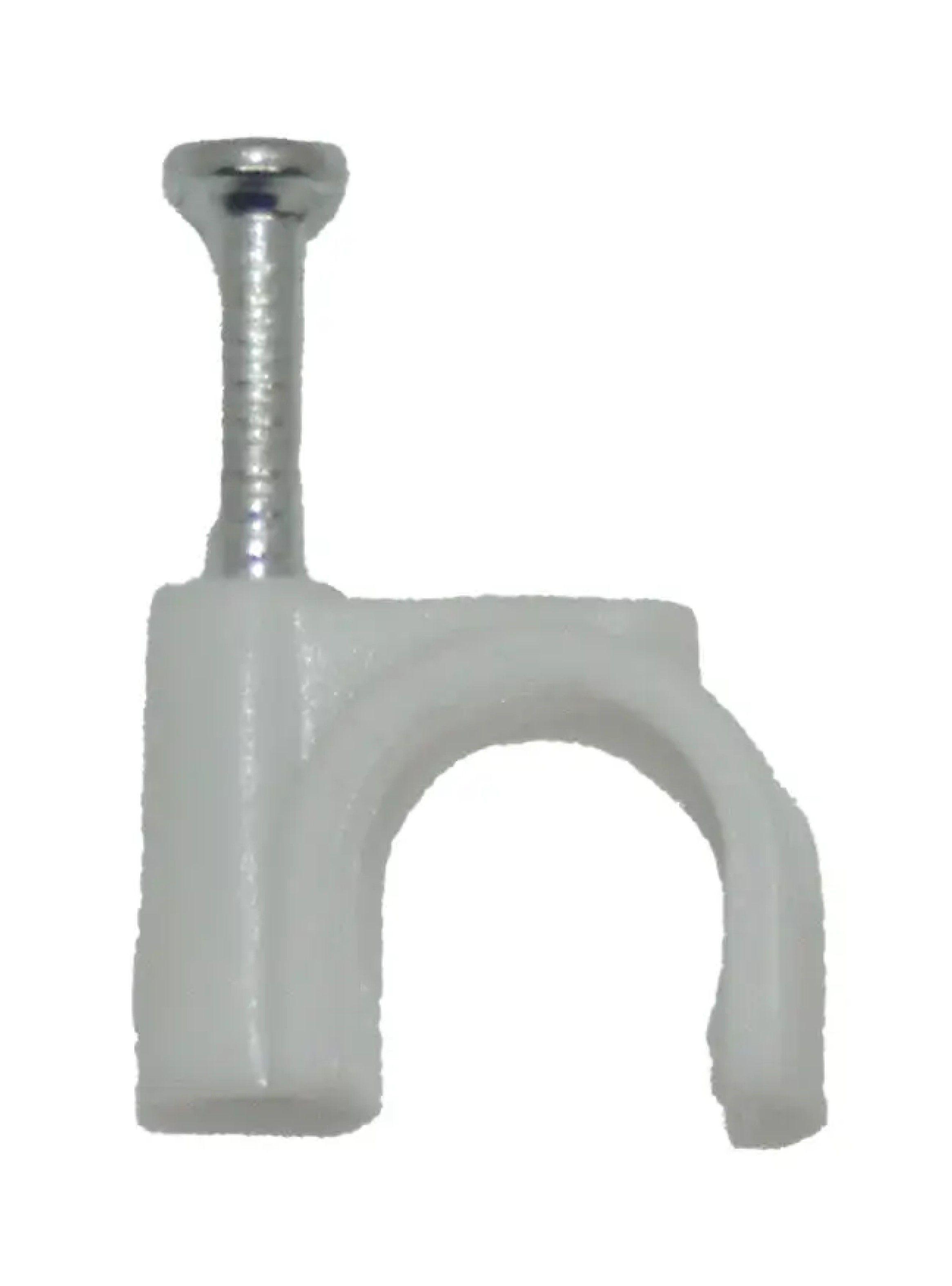 Pack 25 grampas Cable Coaxial Rg59/6 8mm Blanca Macrotel-1