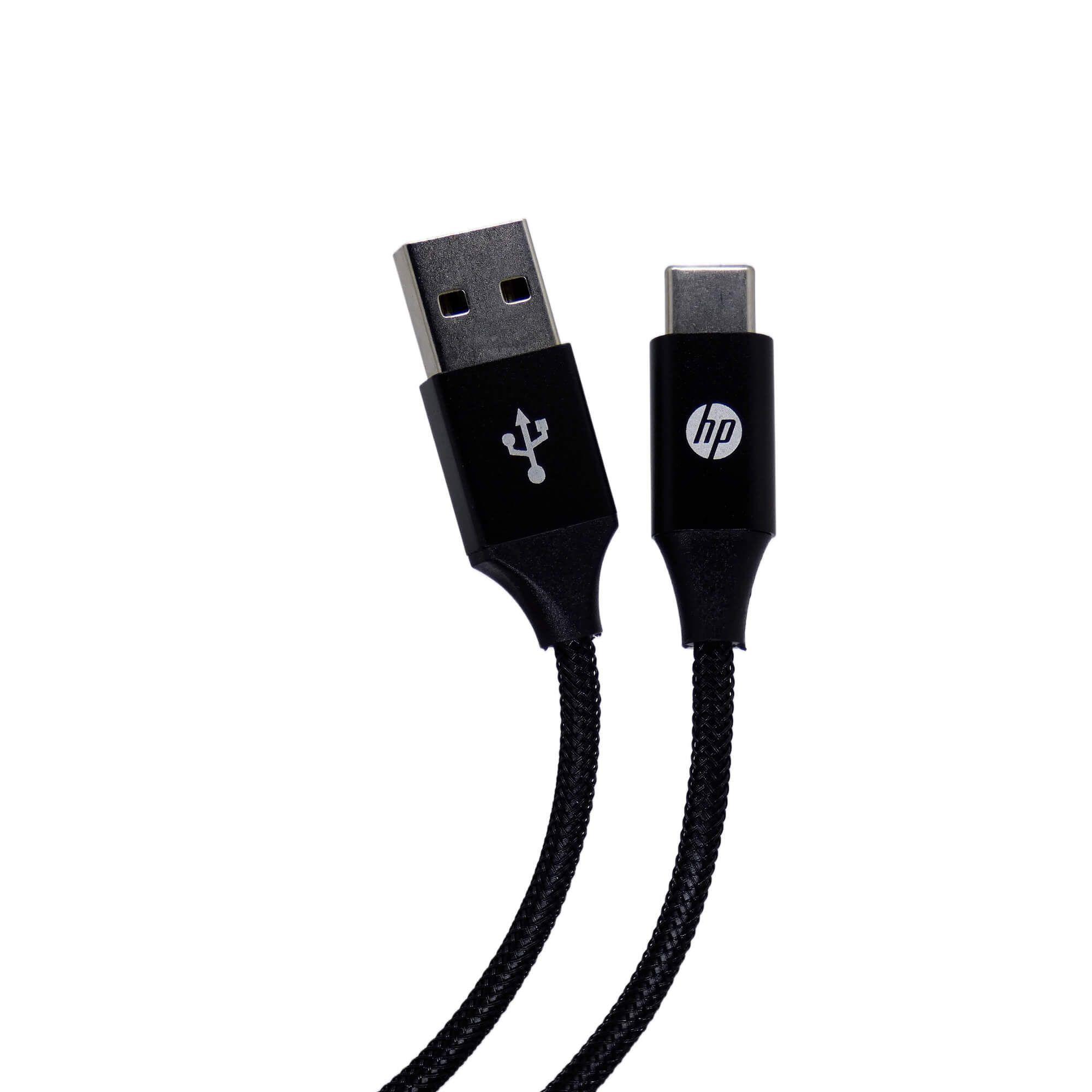 Cable Usb Tipo-a A Tipo-c hp 3 m Negro-1