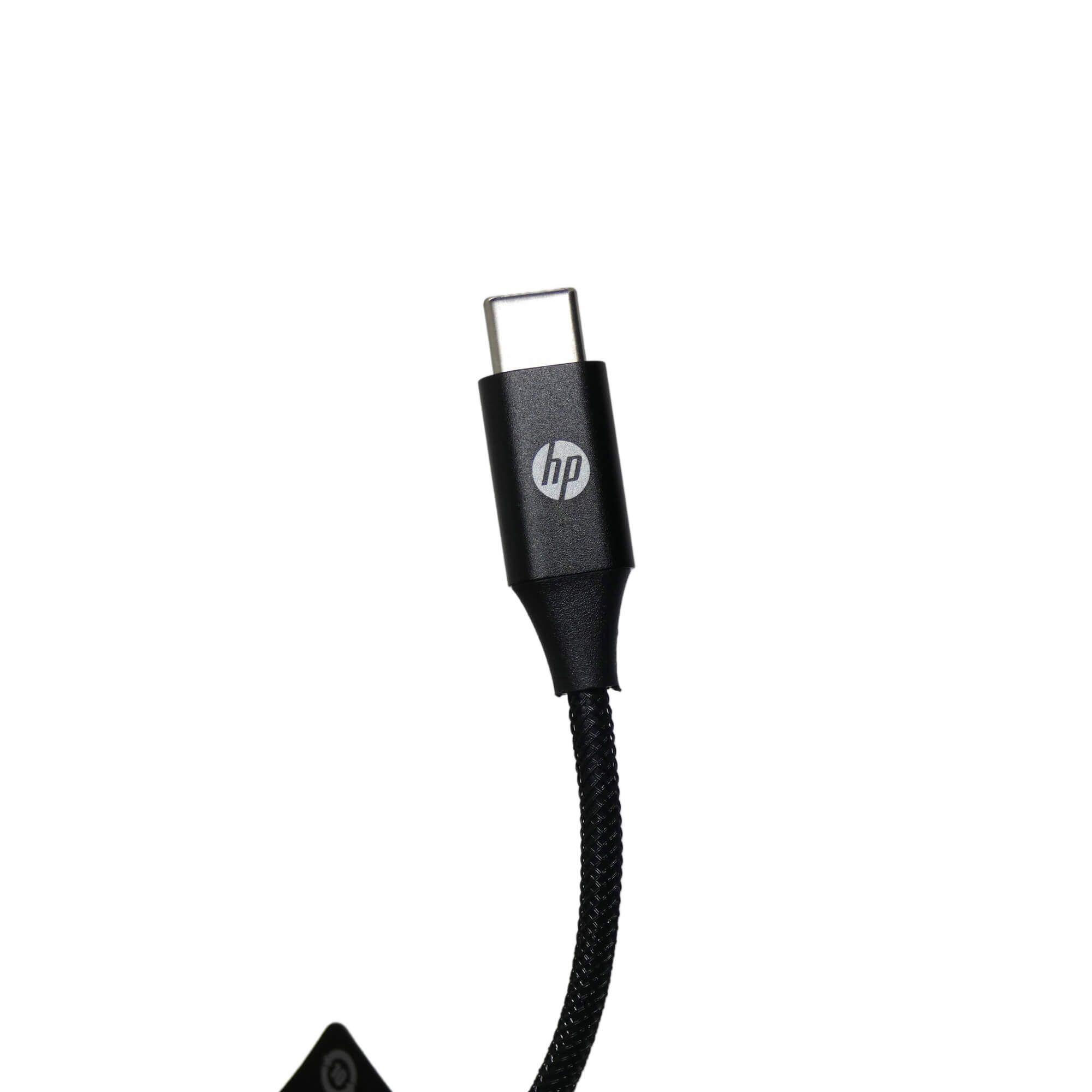 Cable Usb Tipo-a A Tipo-c hp 3 m Negro-3