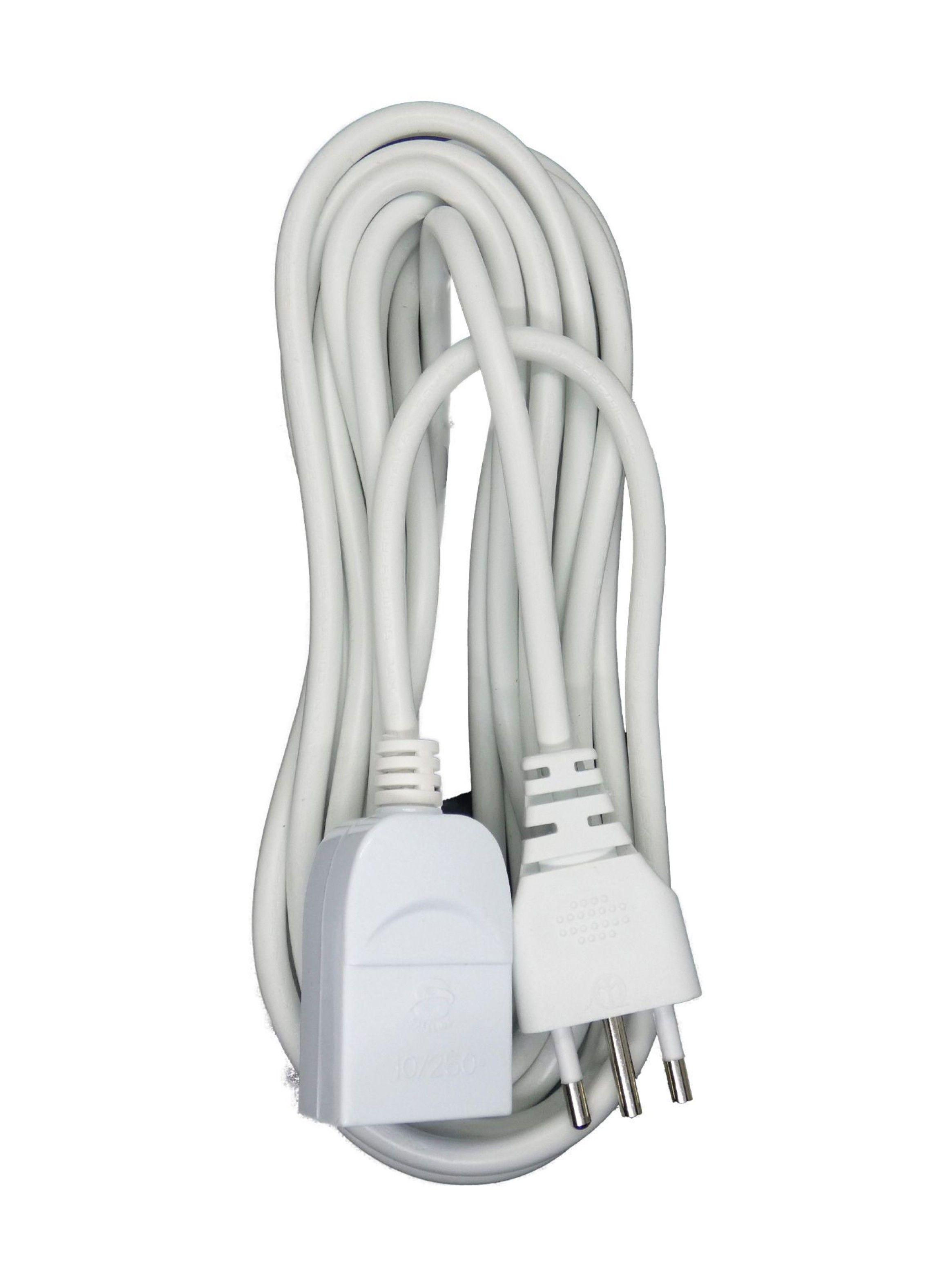 Alargador Eléctrico blanco 3 m Philco - Sello Sec-0