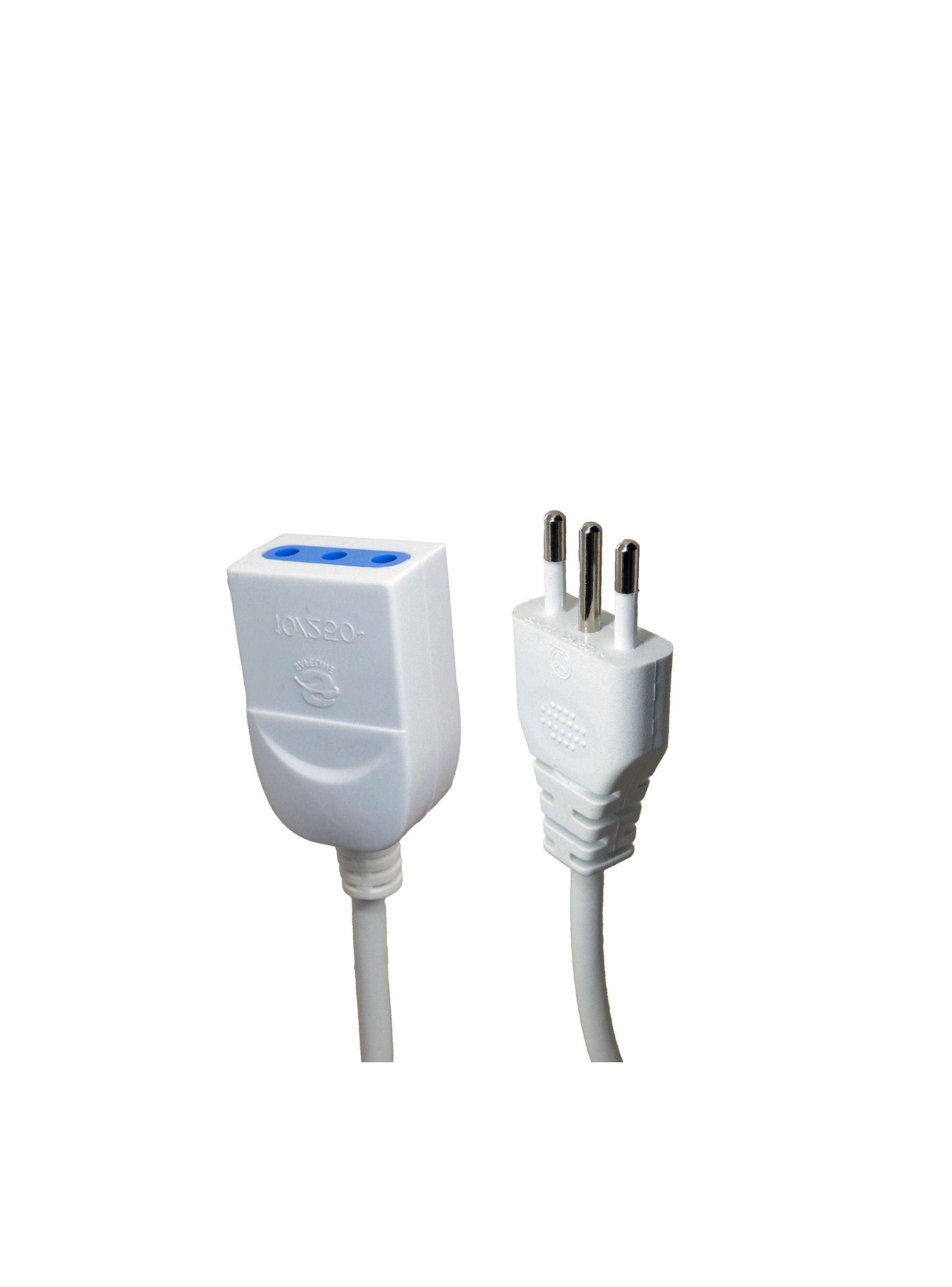 Alargador Eléctrico blanco 3 m Philco - Sello Sec-1