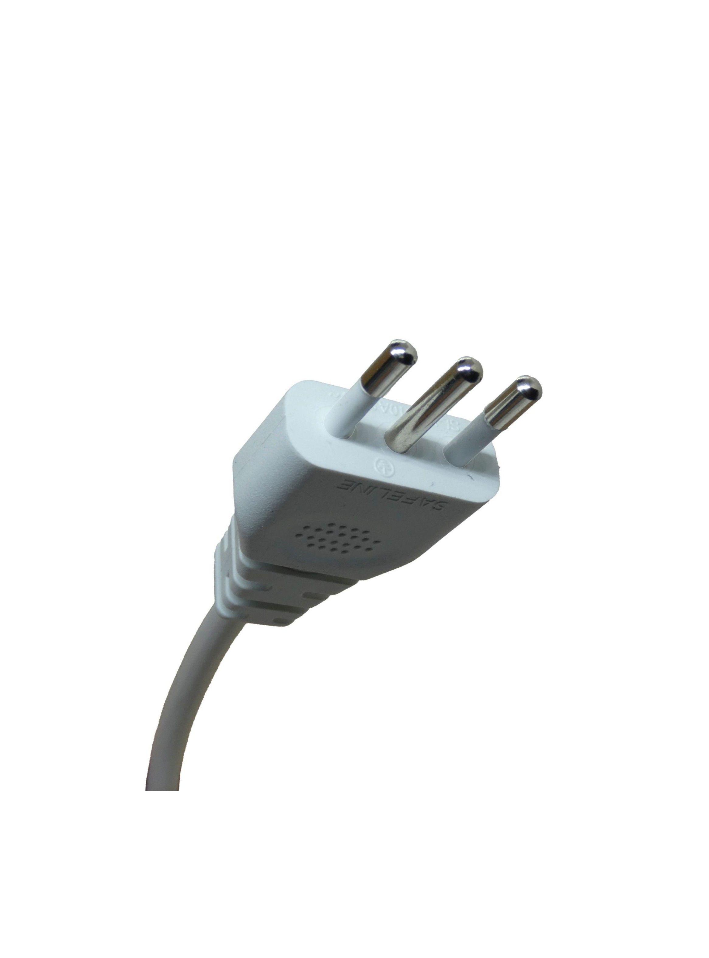 Alargador Eléctrico blanco 3 m Philco - Sello Sec-2
