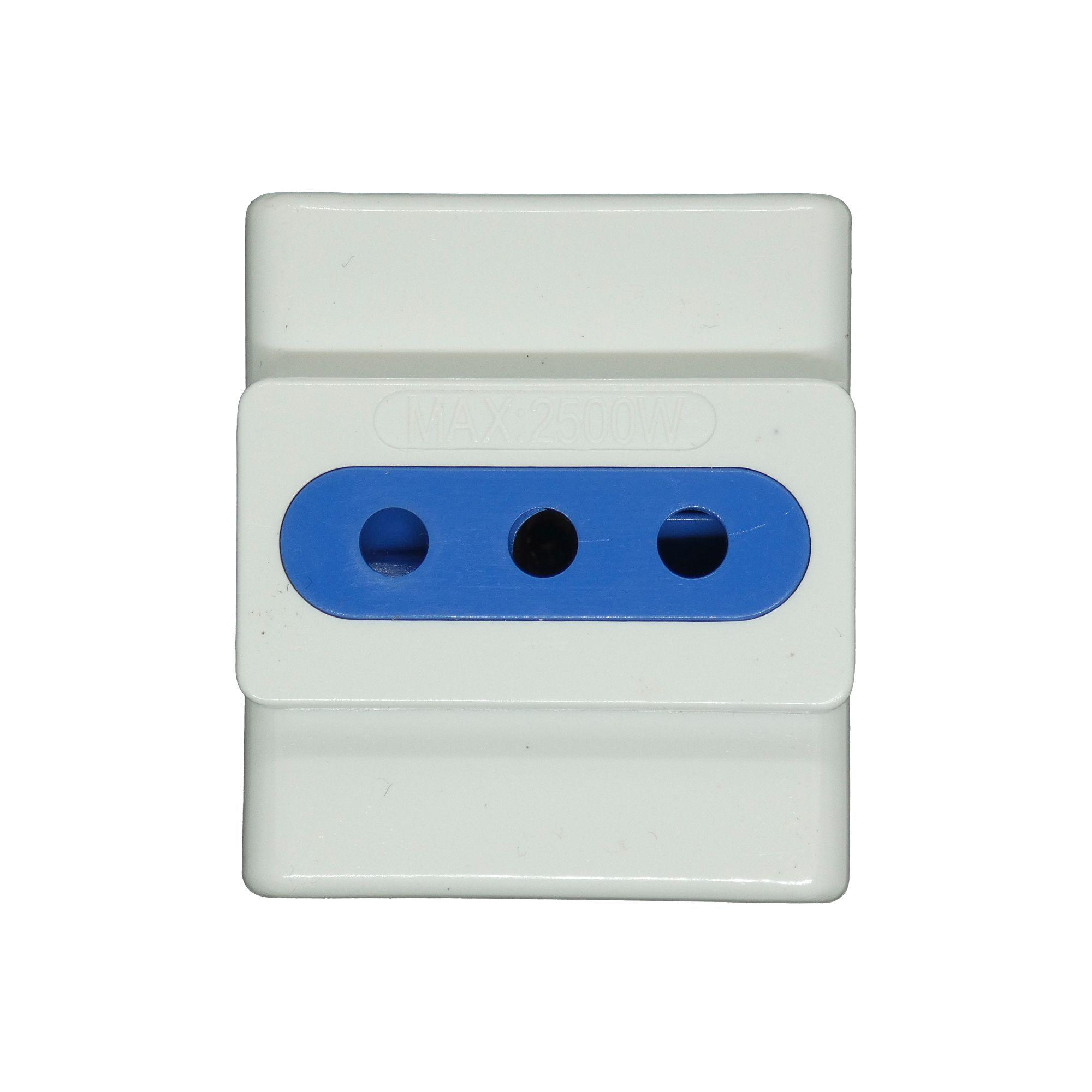 Enchufe triple blanco philco sello sec -2