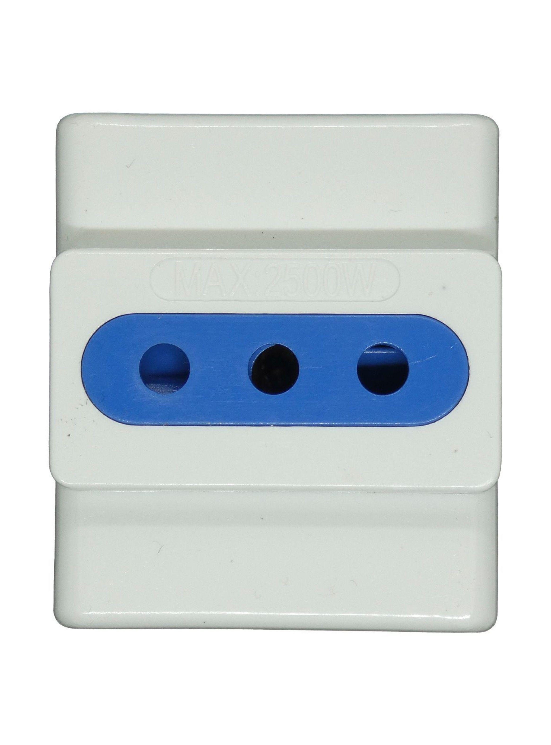 Enchufe triple blanco philco sello sec -2