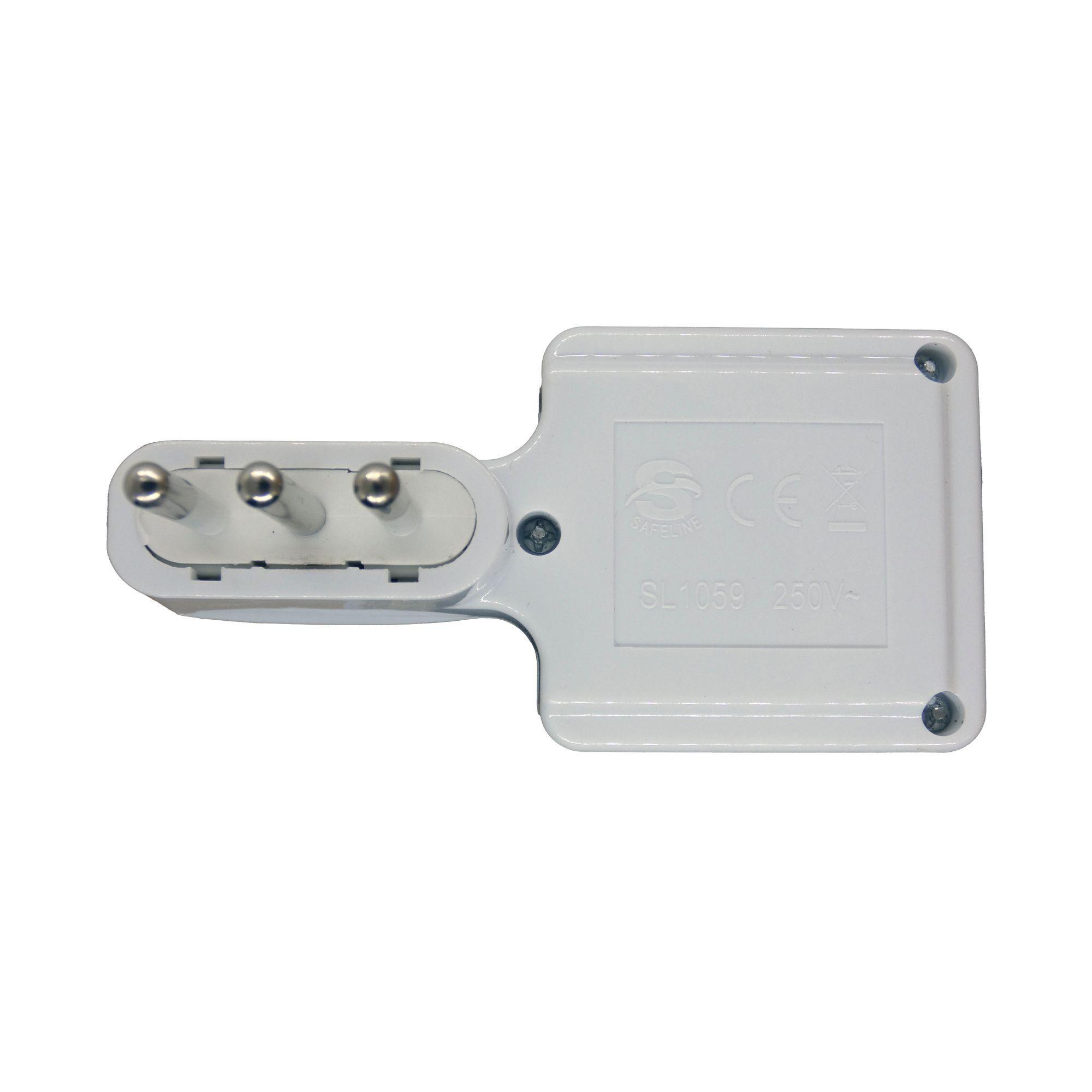Enchufe Adaptador Triple Con Switch Macrotel - Sello Sec-3