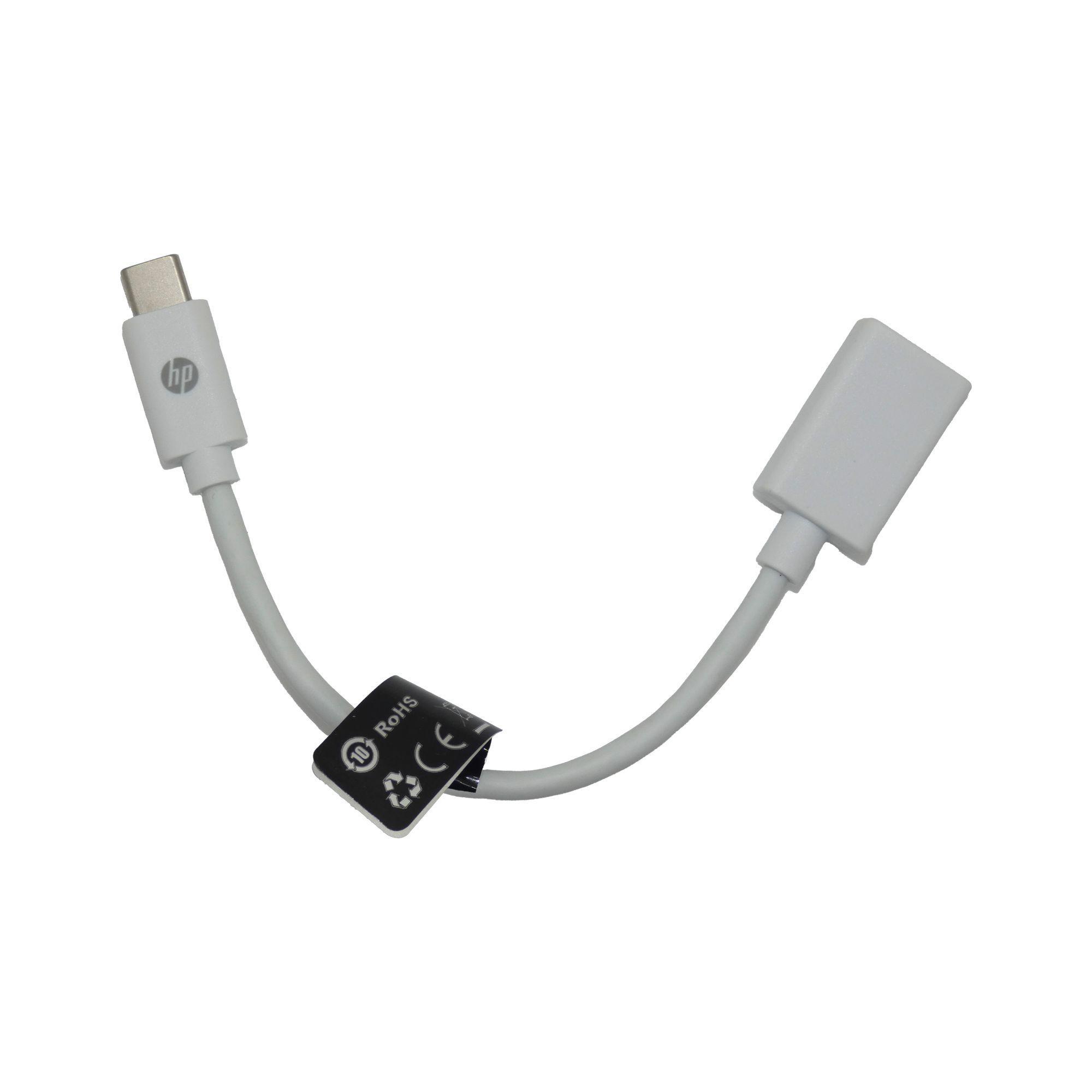Cable Adaptador Otg Usb-c / Usb Hembra Hp-0