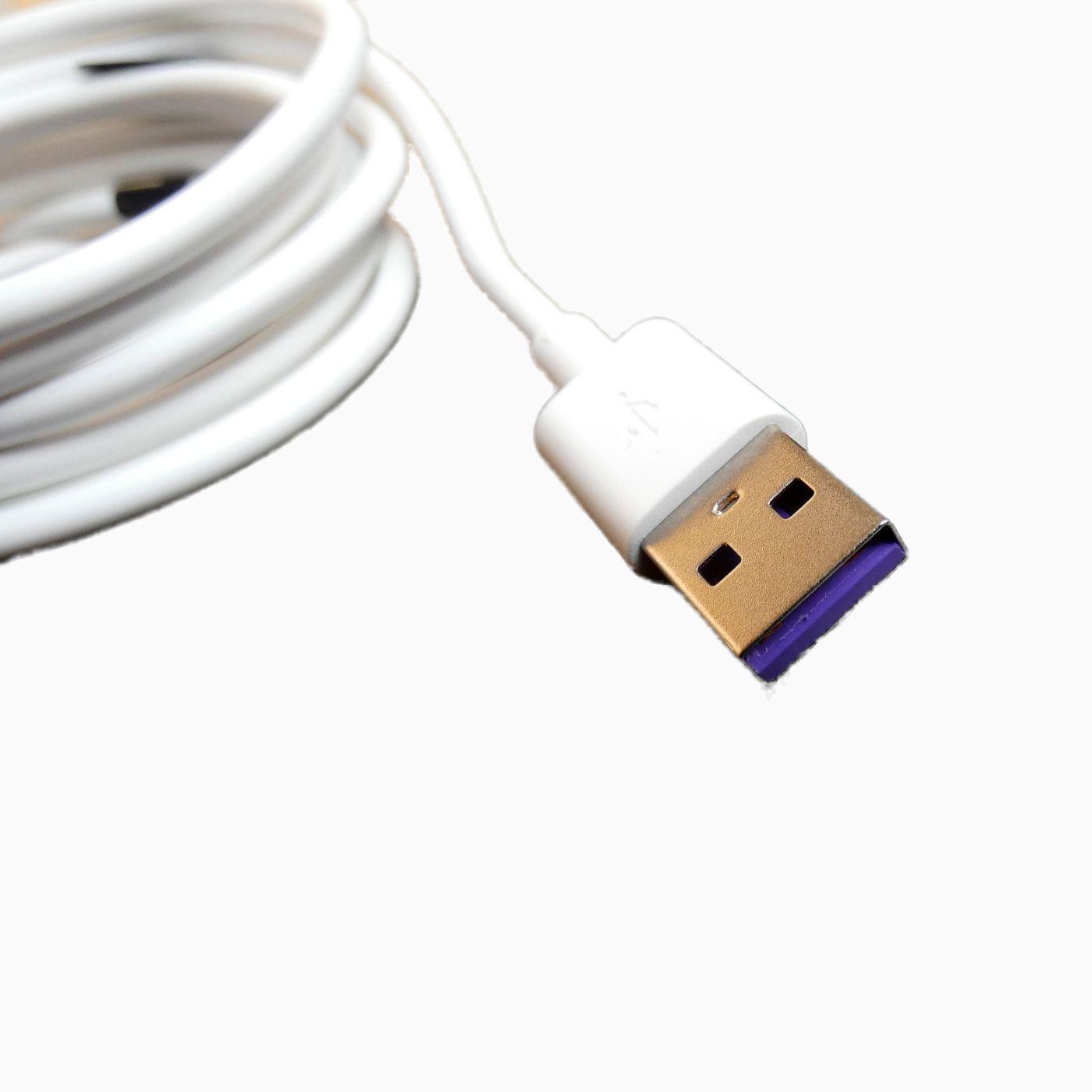 Cable Usb Tipo-a A Tipo-c HP 2 m blanco-1