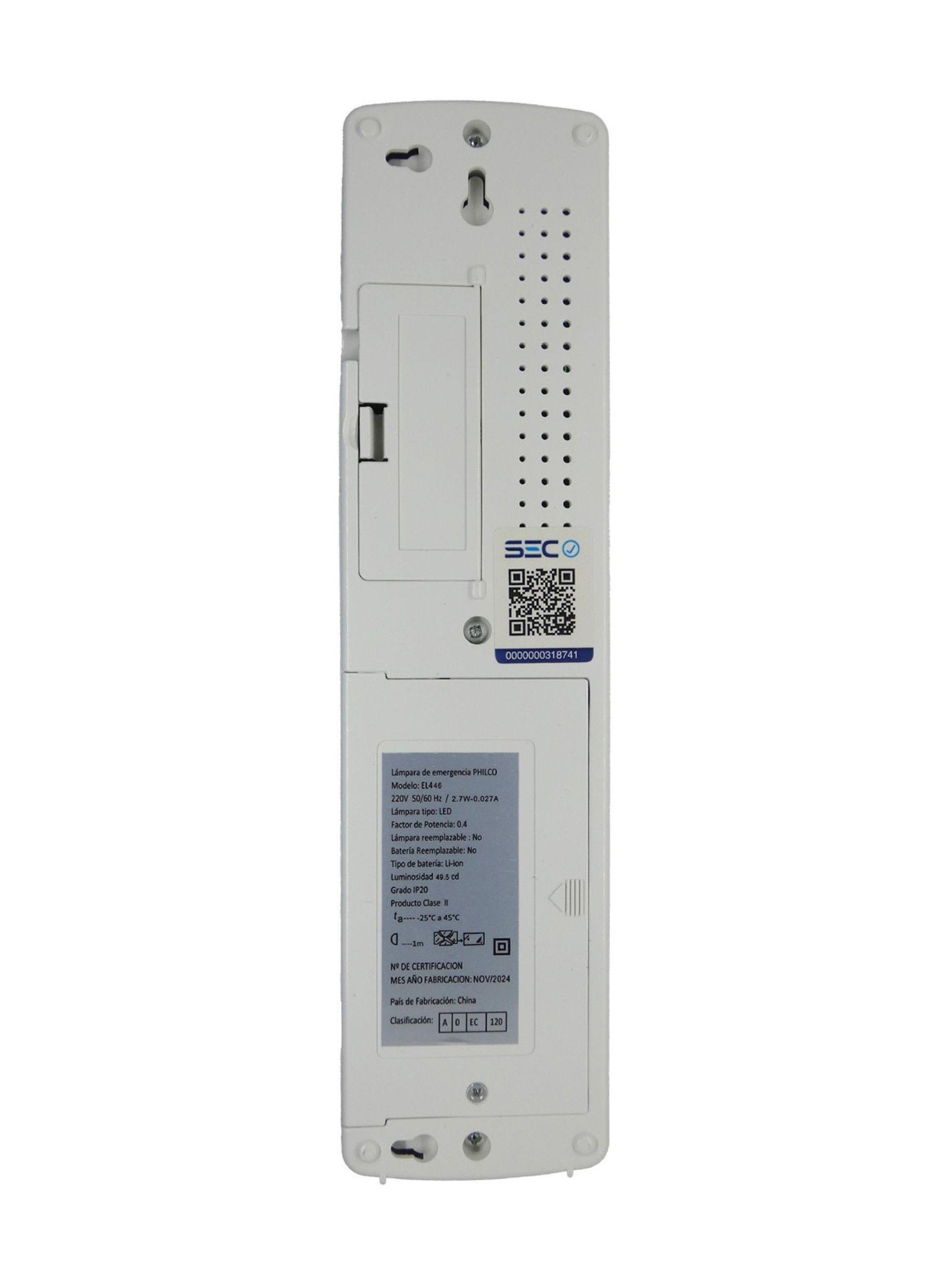 Lampara De Emergencia 30 Led Recargable Philco-2