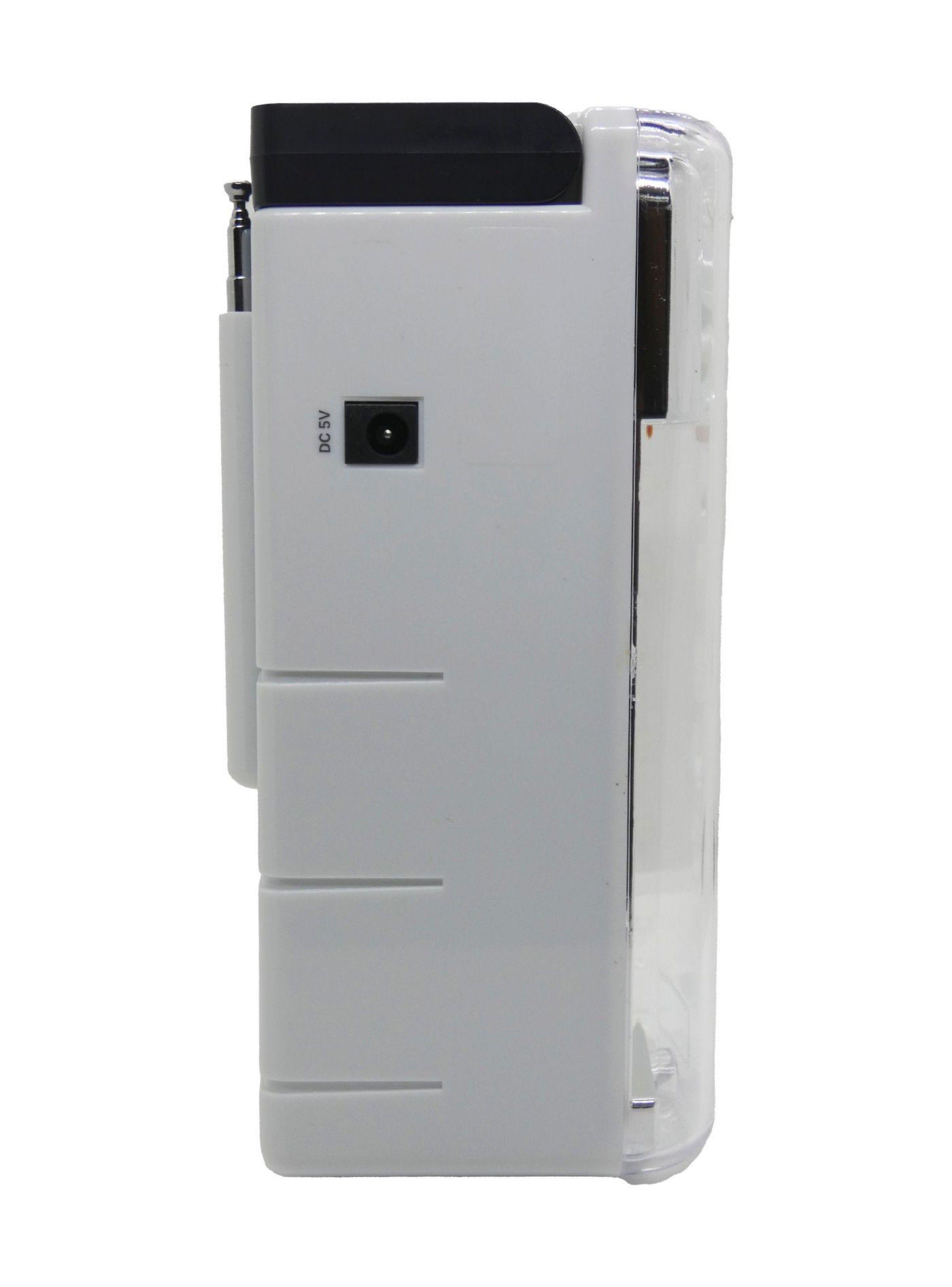 Lampara De Emergencia Led 24 Con Radio Recargable Macrotel-5