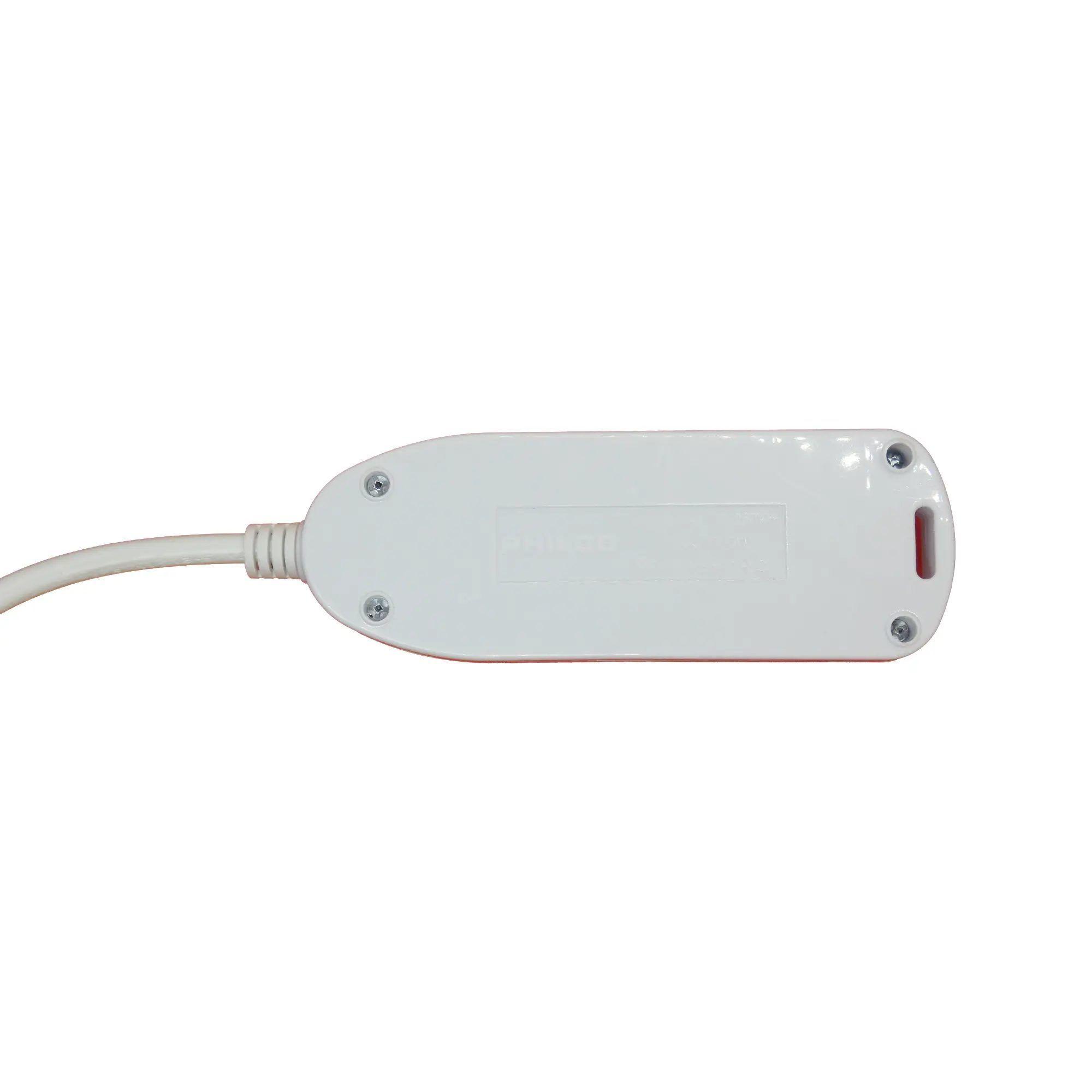 Zapatilla Electrica 4 Tomas blanco 3 M philco sello Sec-2