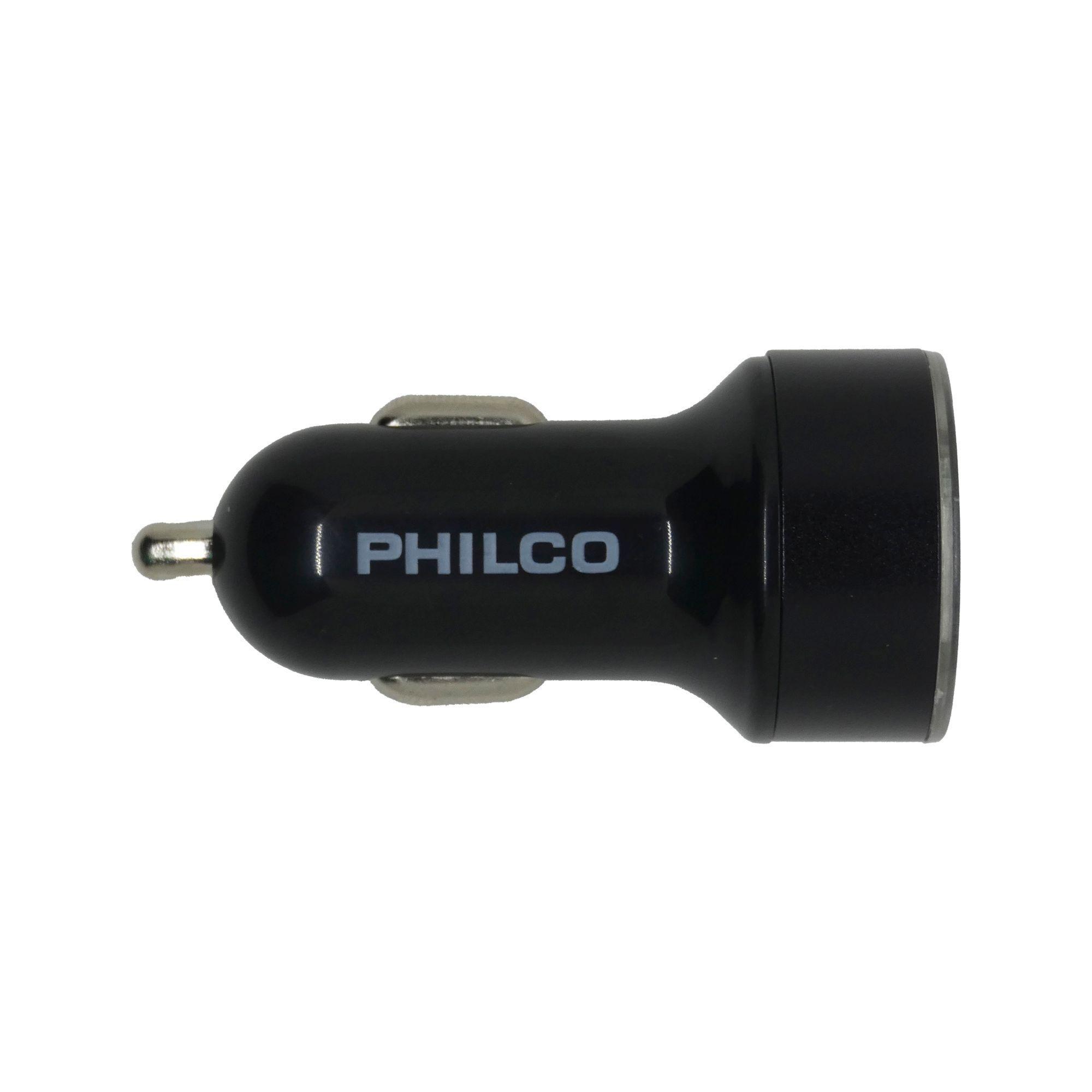Cargador De Auto Rápido Quick Charger Philco-1