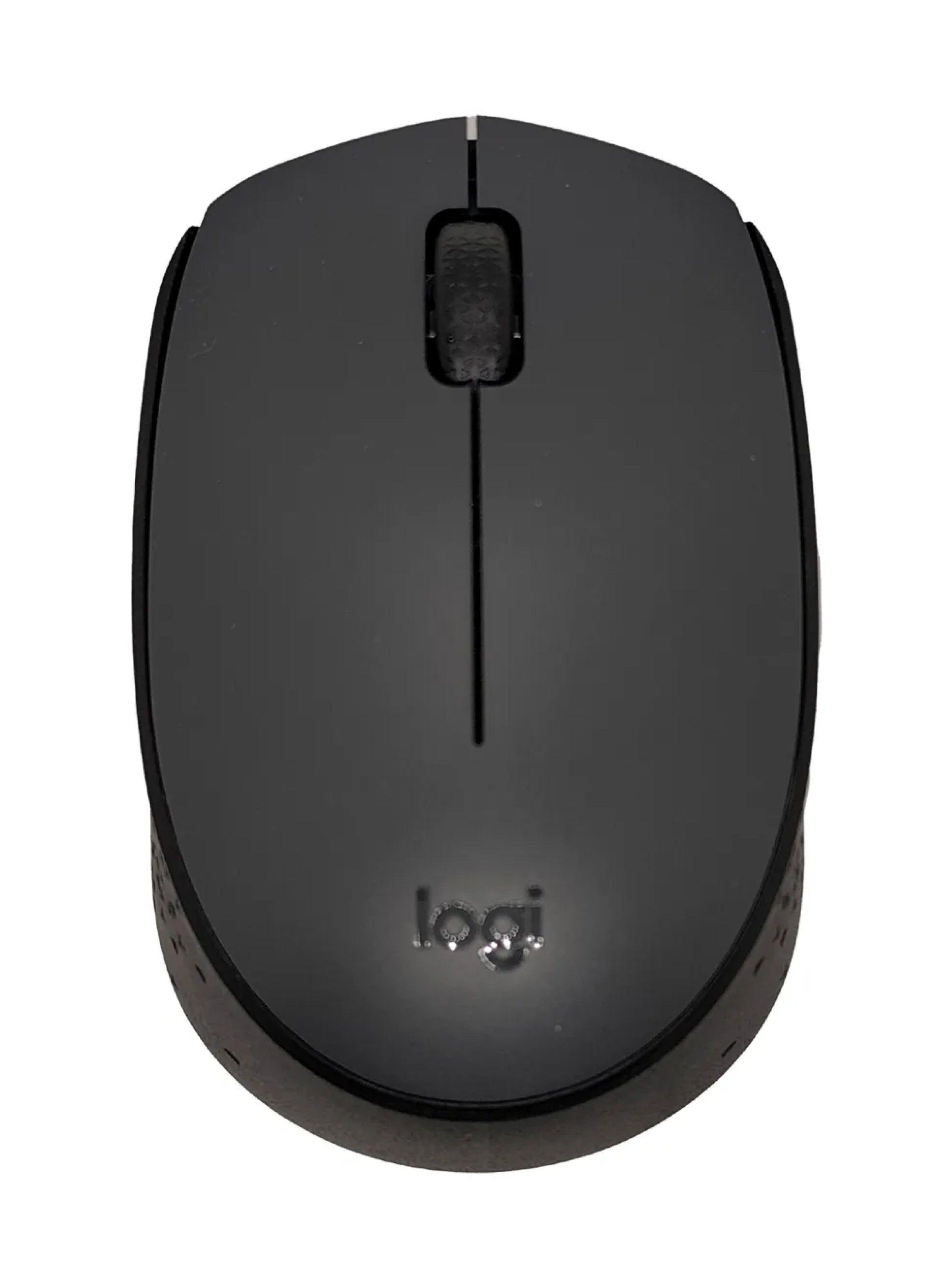 Combo Logitech Inalámbrico Español Teclado y Mouse USB-6