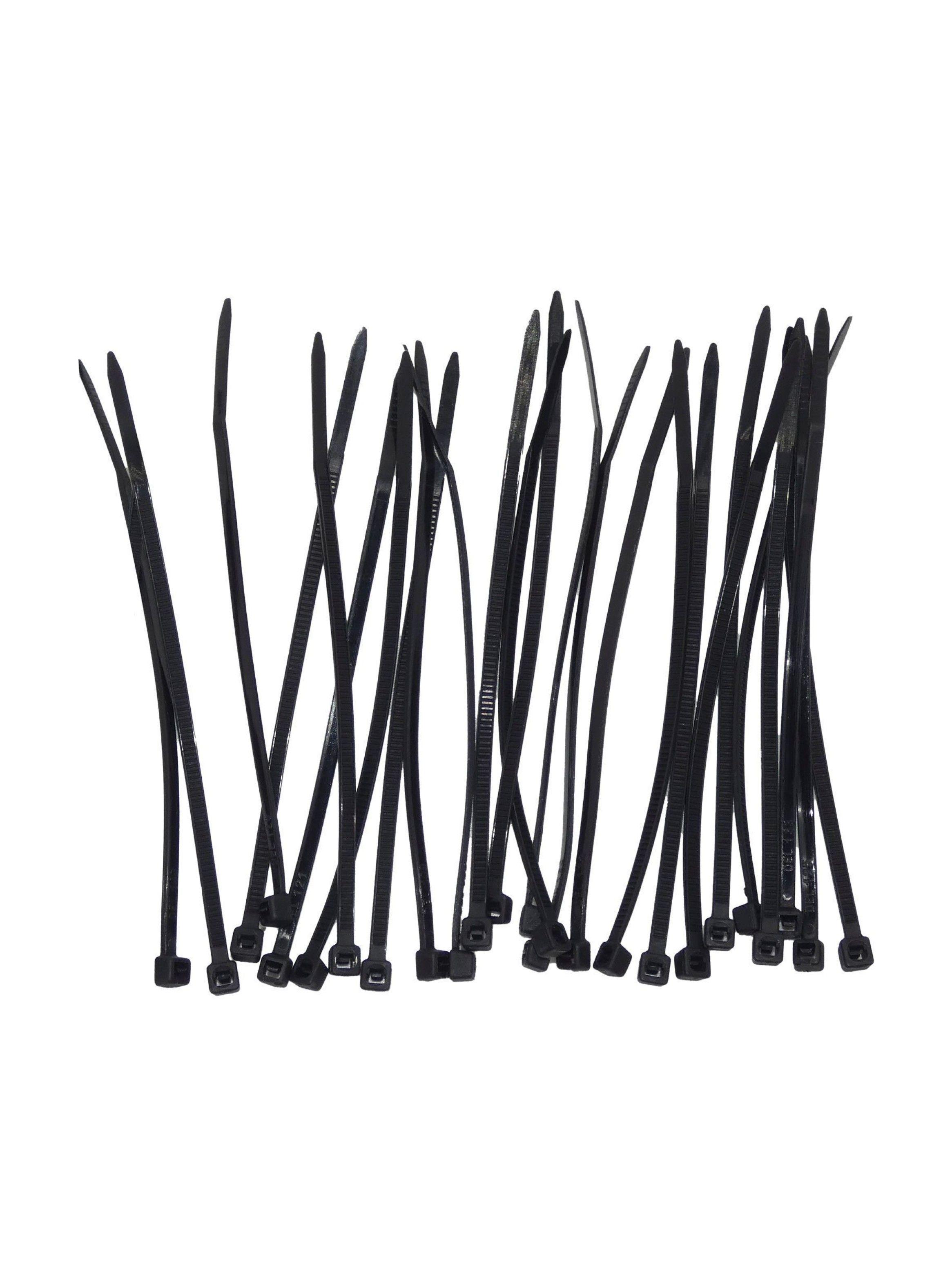 Pack 25 Amarras Plásticas Negra 100x2.5mm Macrotel-0