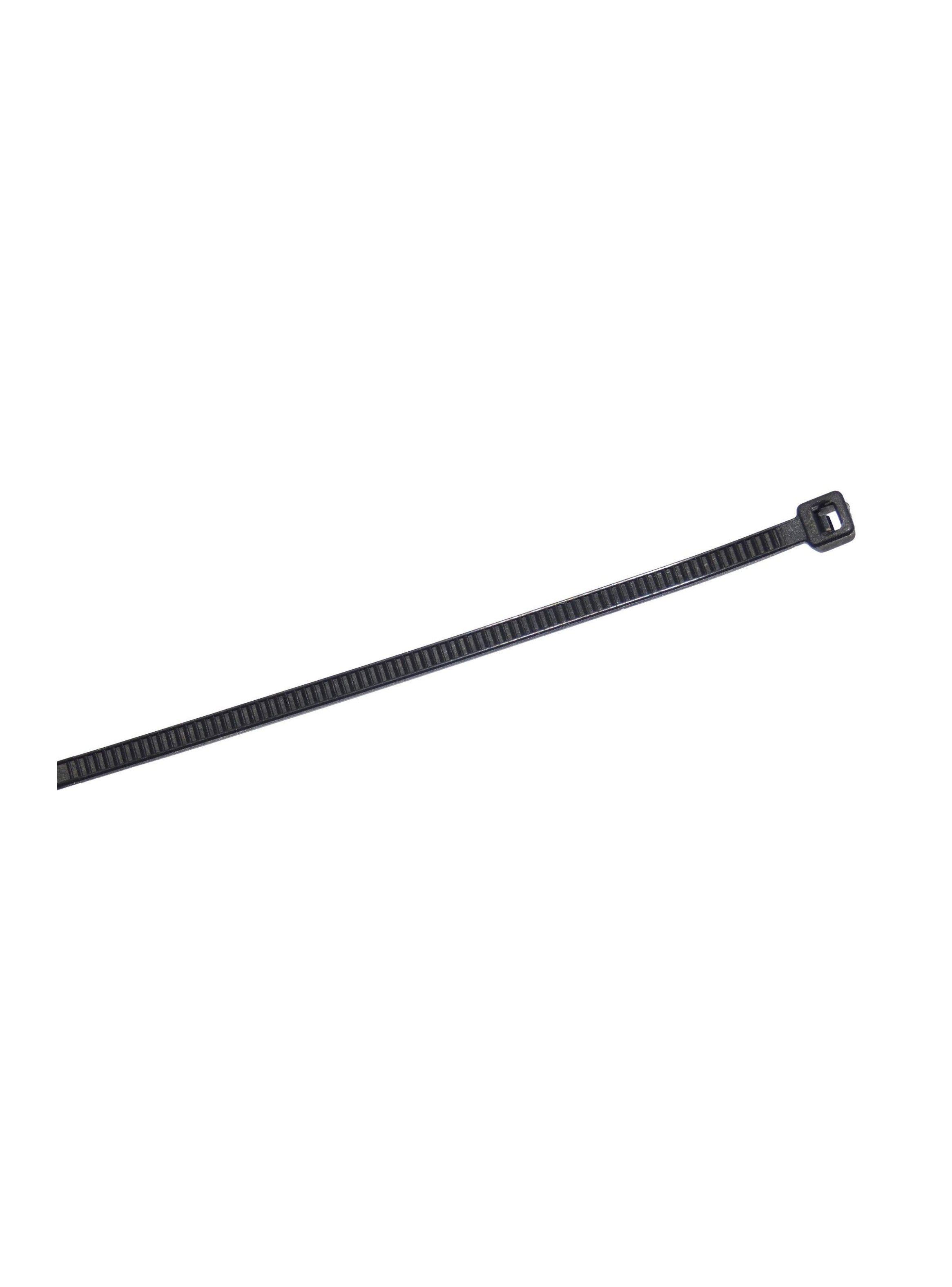 Pack 25 Amarras Plásticas Negra 100x2.5mm Macrotel-1