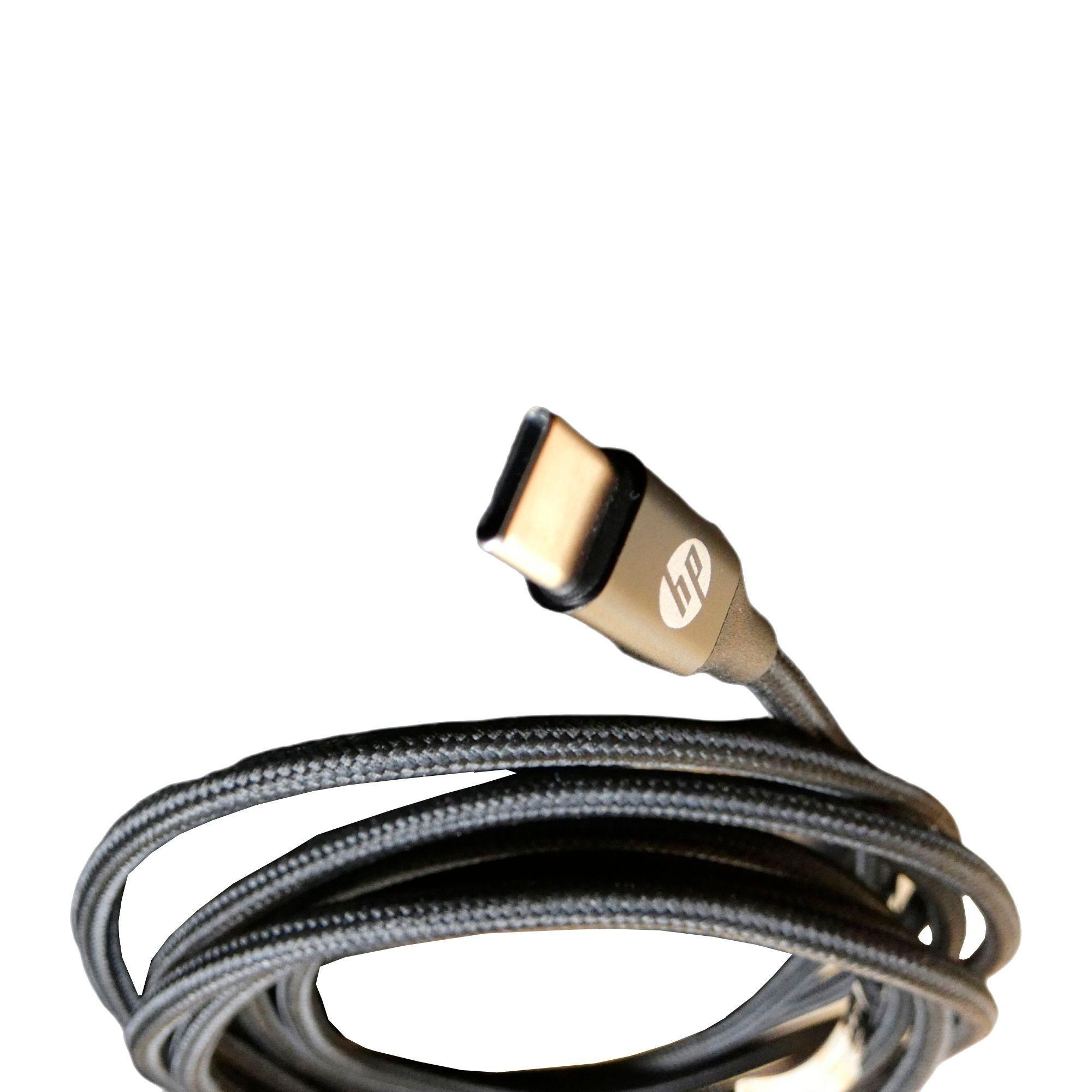 Cable Usb Tipo-a A Tipo-c hp 1 m Negro-2