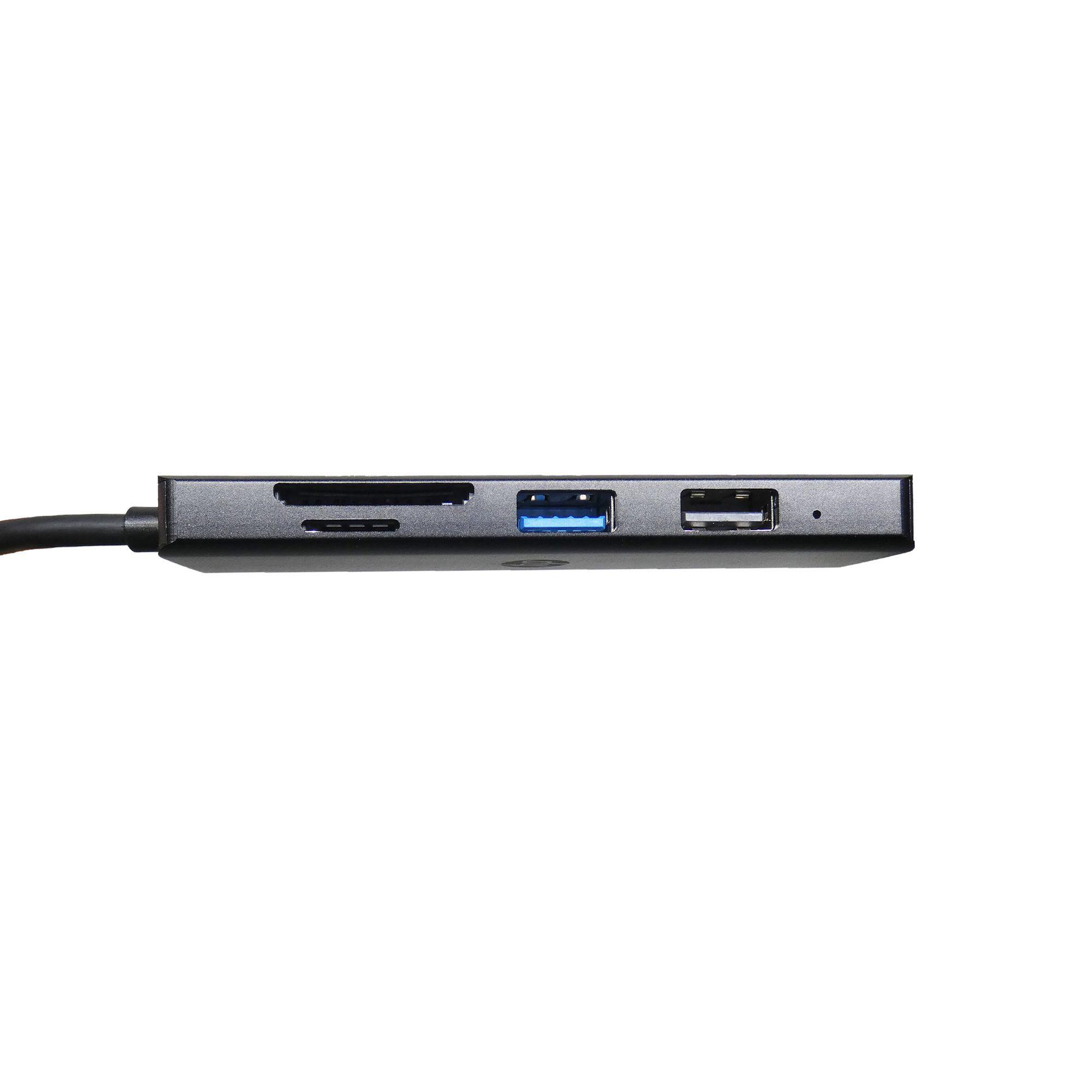 Adaptador Usb 3 0 Tipo c 6 En 1 Hp-4