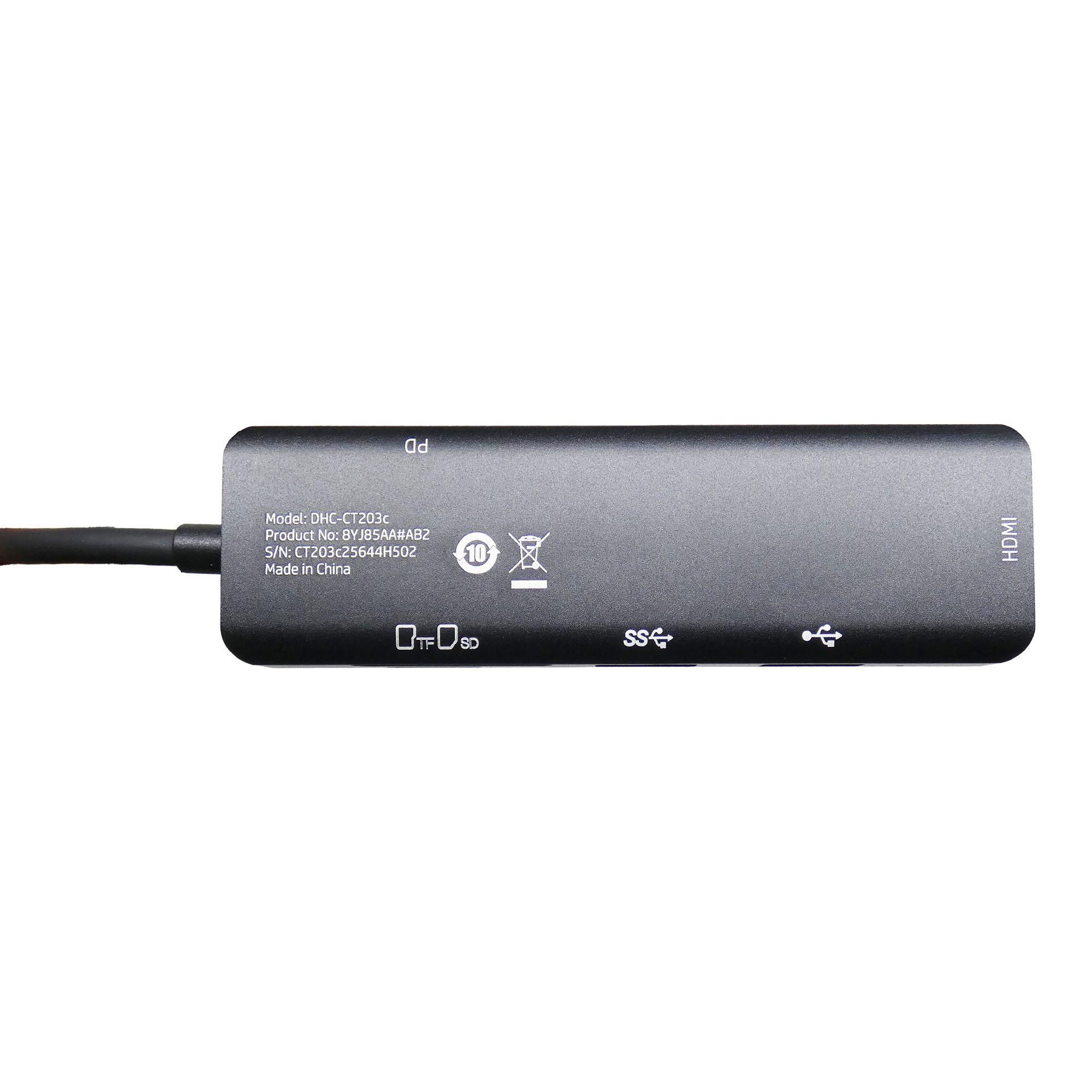 Adaptador Usb 3 0 Tipo c 6 En 1 Hp-5