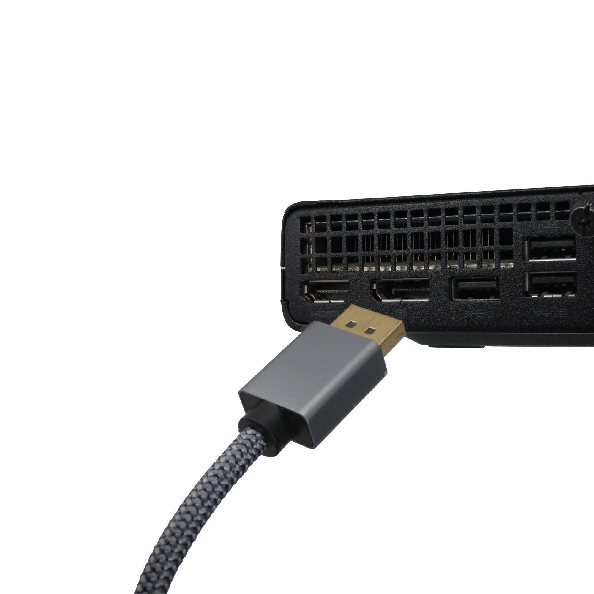 Cable Displayport A Hdmi Hp - 1m - 4k / Uhd - 3d - Full Hd-4