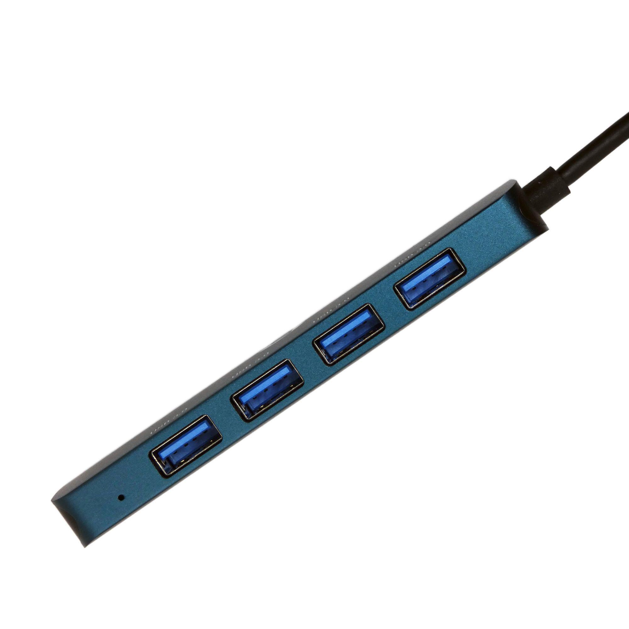 Hub Usb 3.0 5gbps 4 Puertos Hp-3