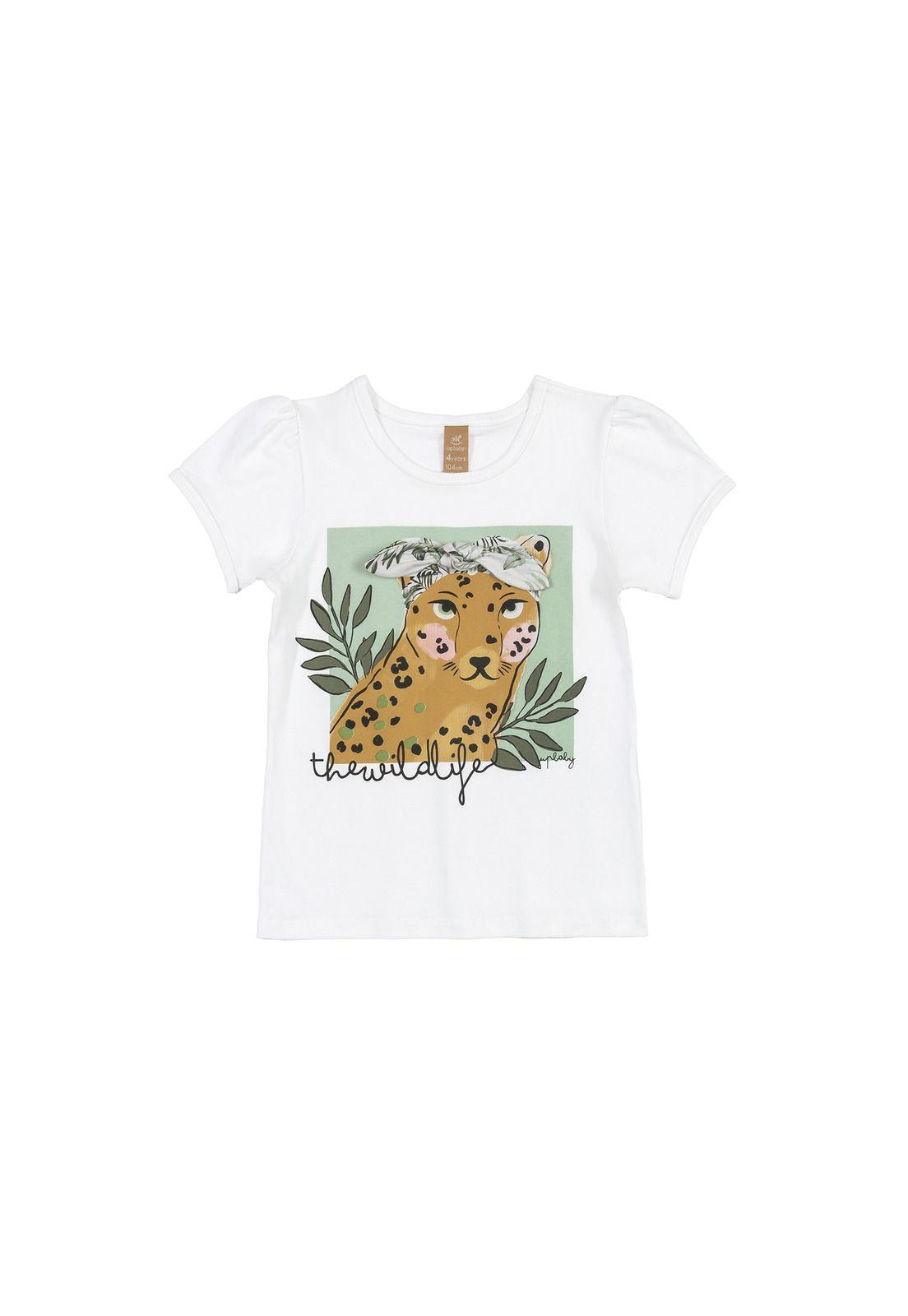 Polera Leopardo Blanco Up Baby-0