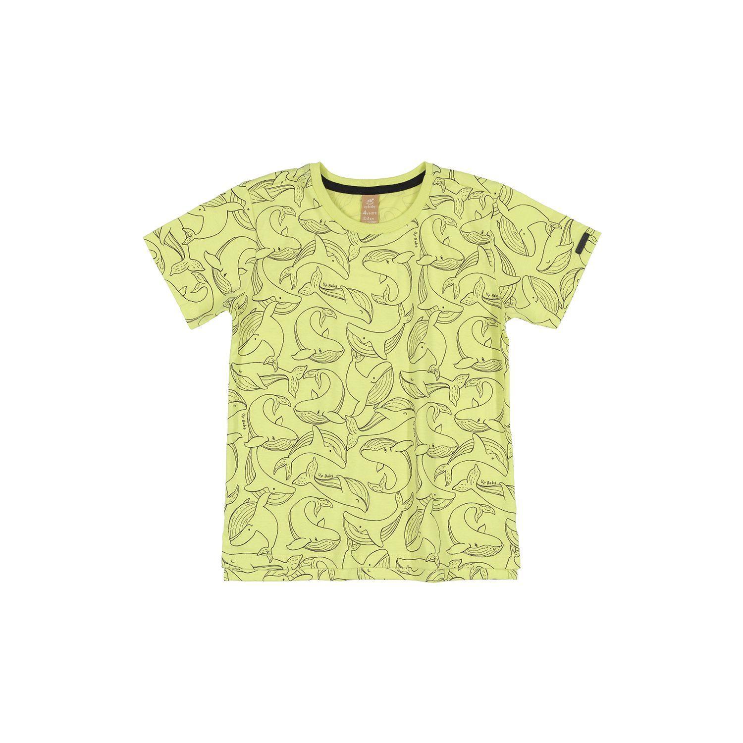 Polera Ballenas Verde Up Baby-0