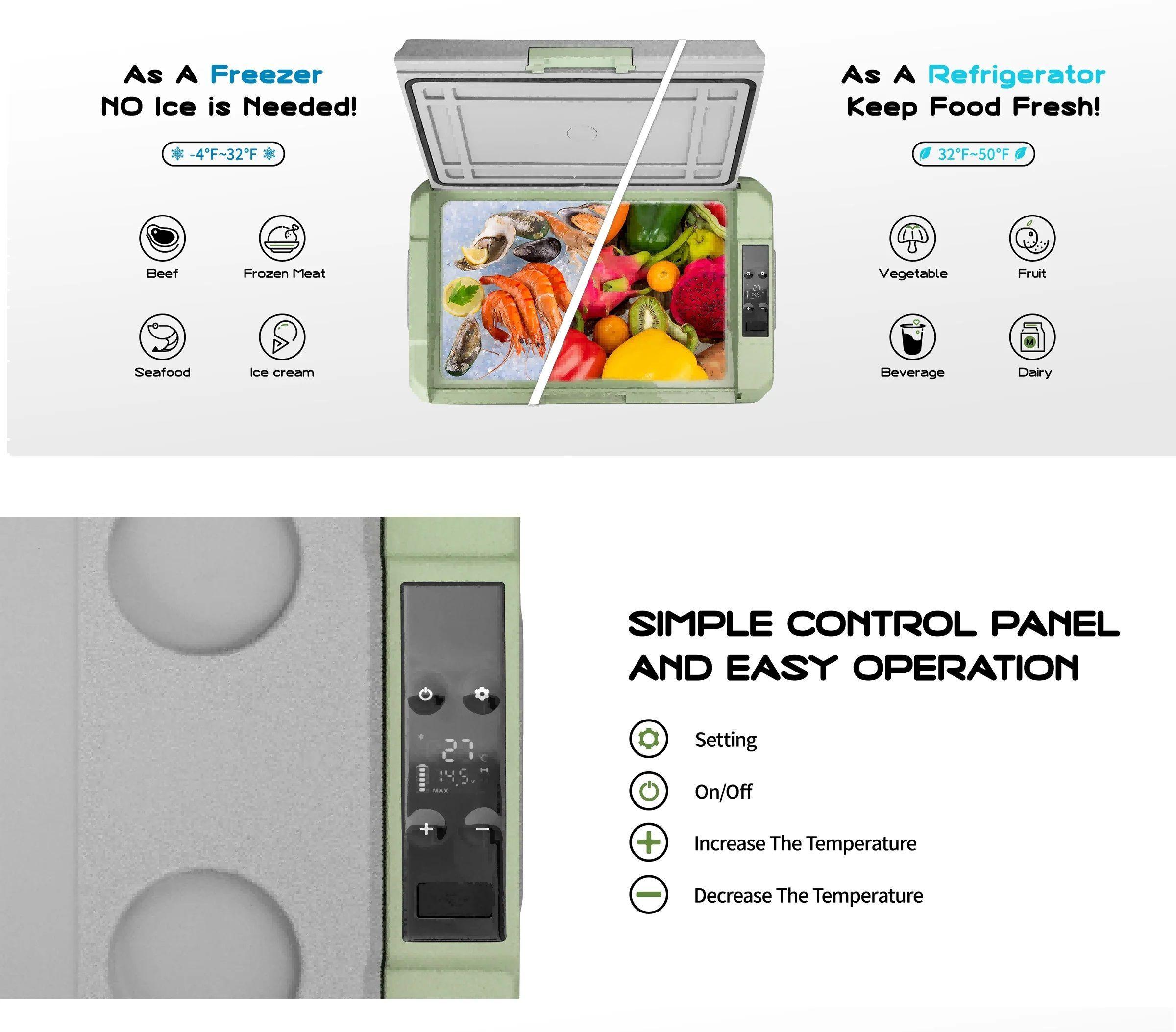 Alpicool X50 Usb Y Bluetooh, Capacidad 50 Lts, Color Gris-4