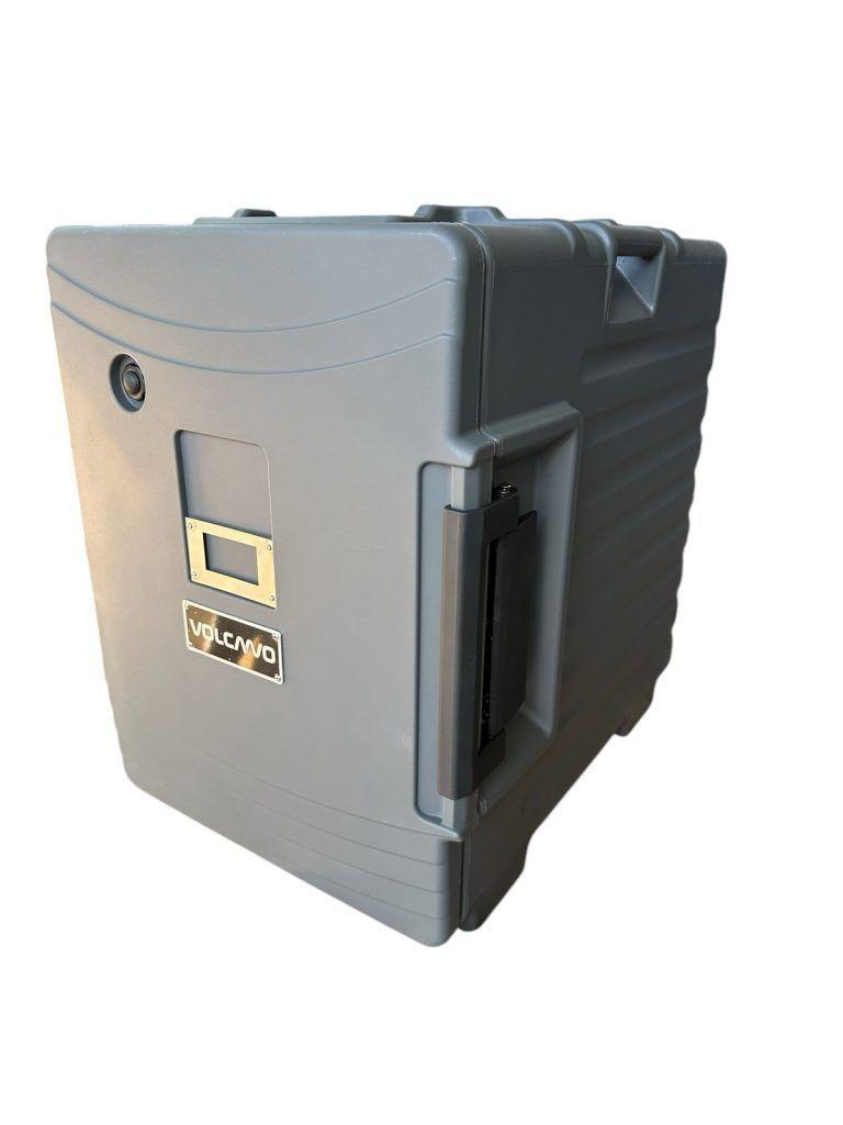 Contenedor isotermico BL90 con 6 bandejas inox Volcano-1