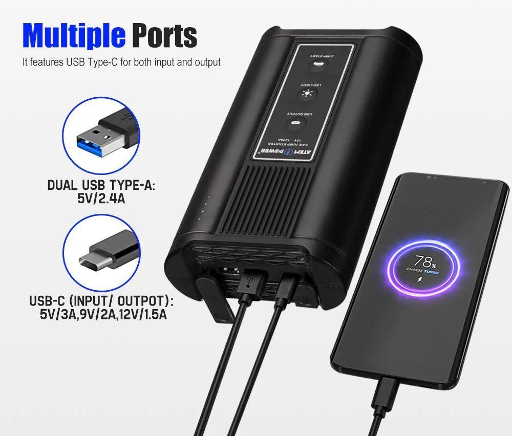 Jump Starter Atempower 1200A-1