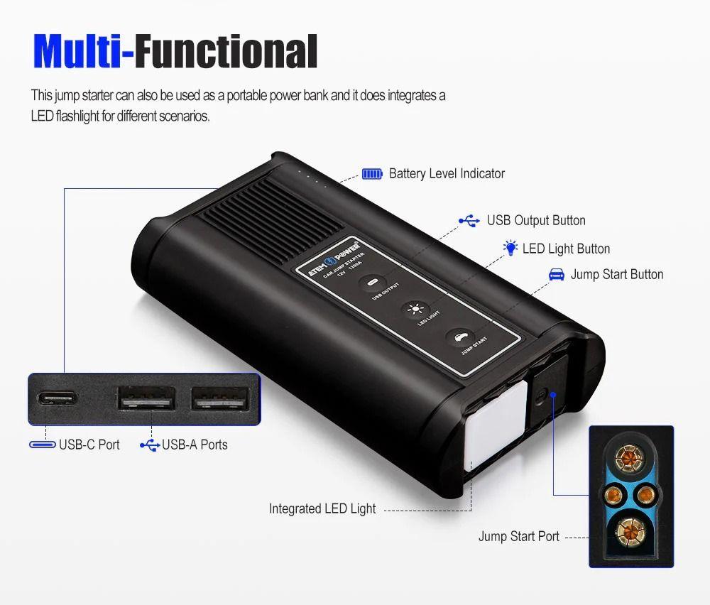 Jump Starter Atempower 1200A-2