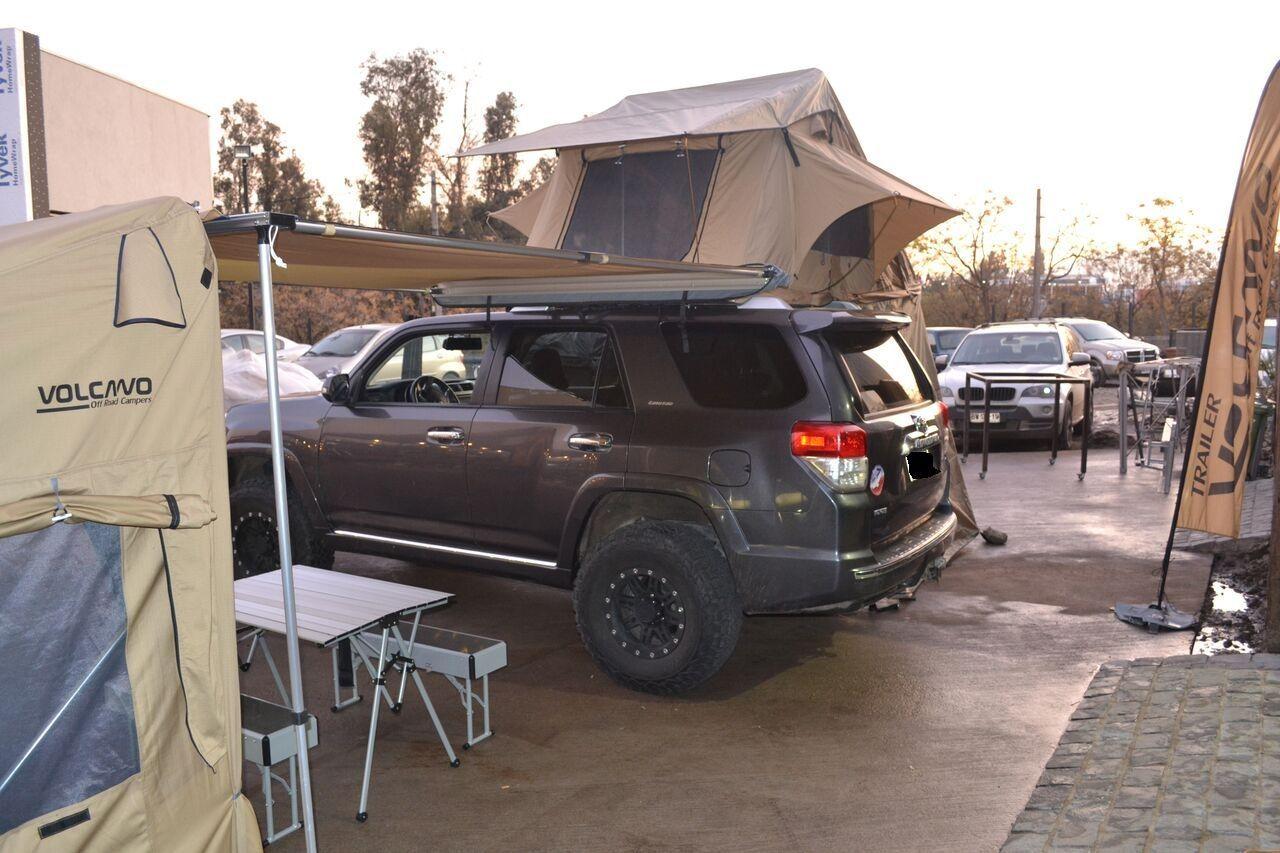Toldo Volcano Off Road 2,5 x2,5 Gris C/luz Led-2