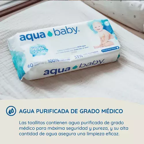 CAJA 20 TOALLITAS HÚMEDAS AQUA BABY 40 UNIDADES-7