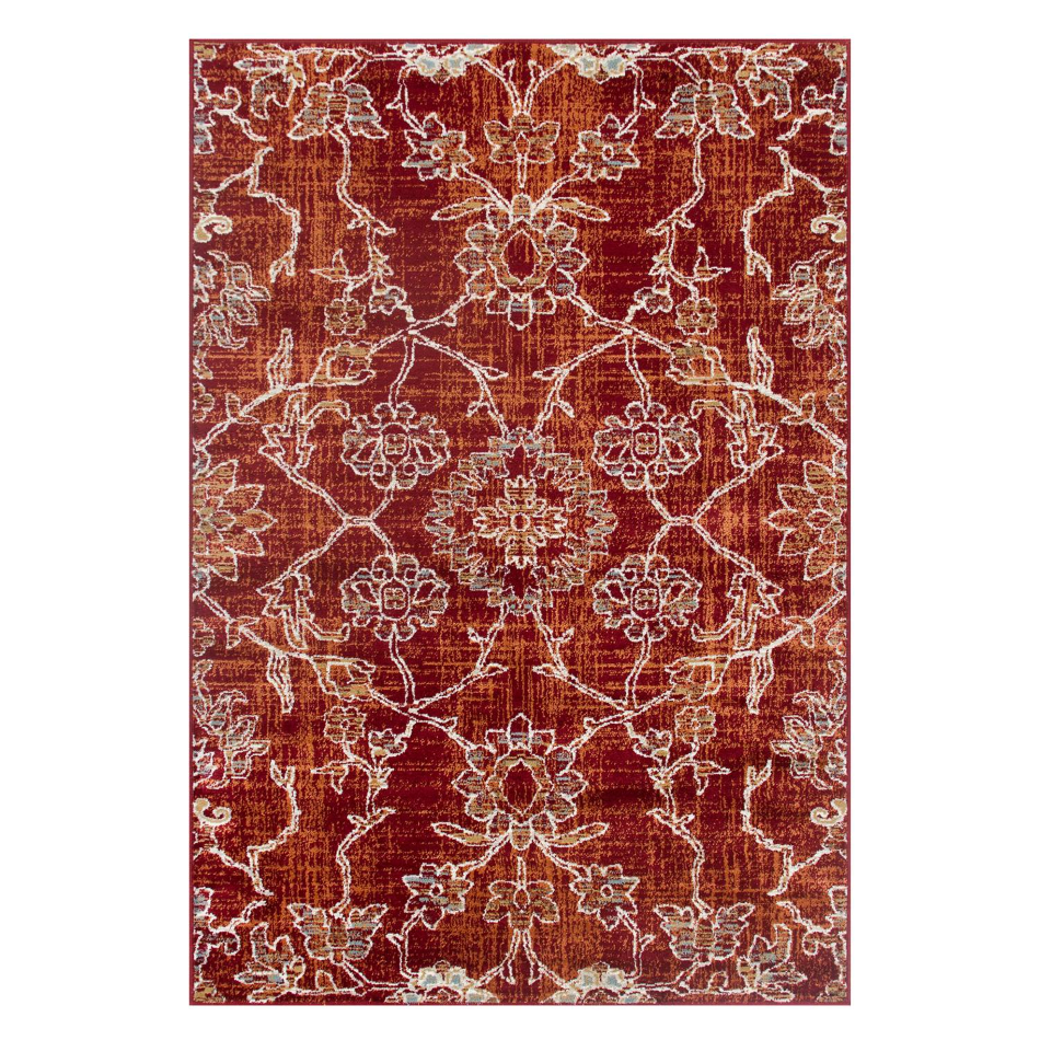 Alfombra Heatset Satchi 160 x 235 Classic Red Made in Egipto-0