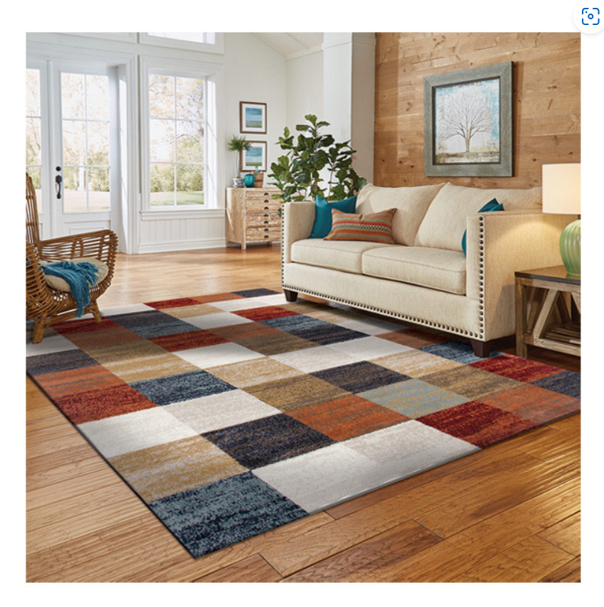 Alfombra Heatset Satchi 160 x 235 Nébula Multicolor Made in Egipto-0