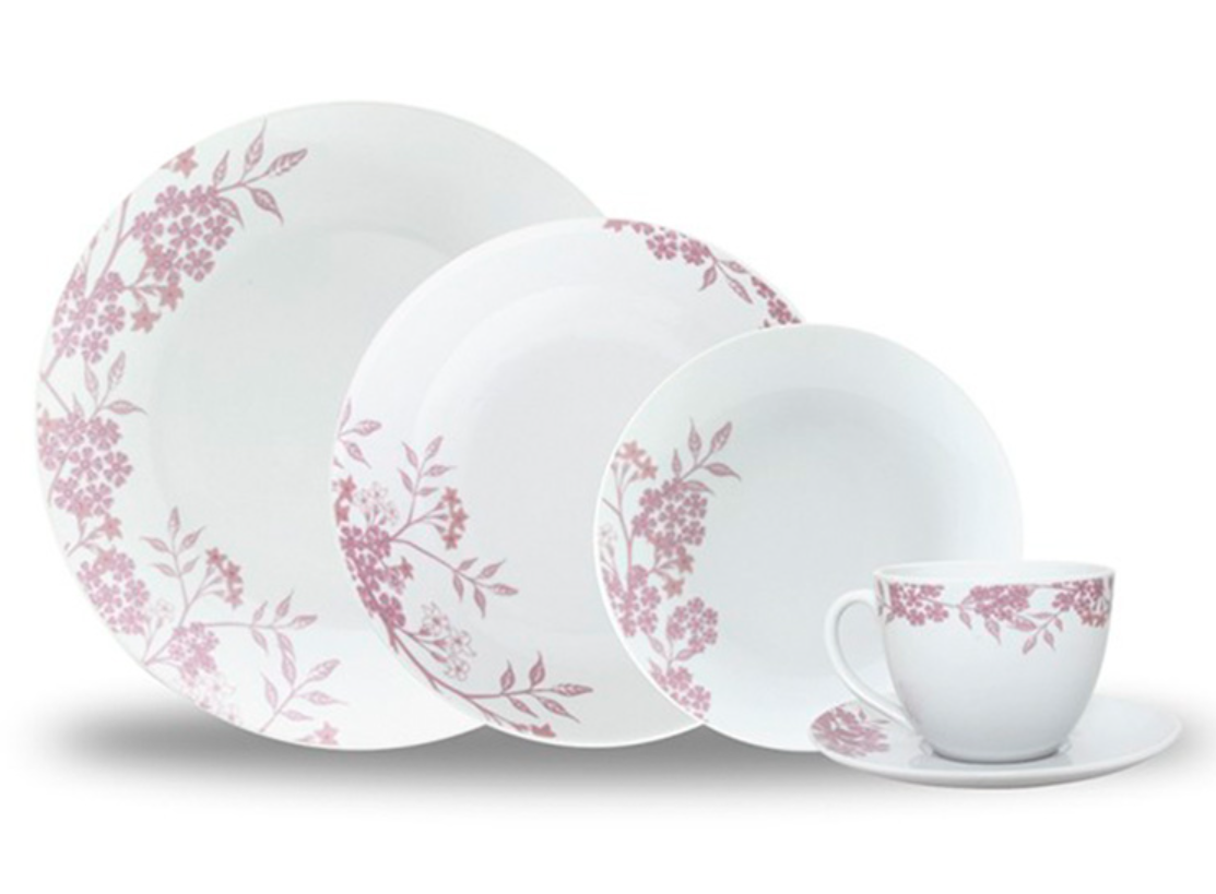 Set Vajilla Porcelana Florencia 30 pzas-0