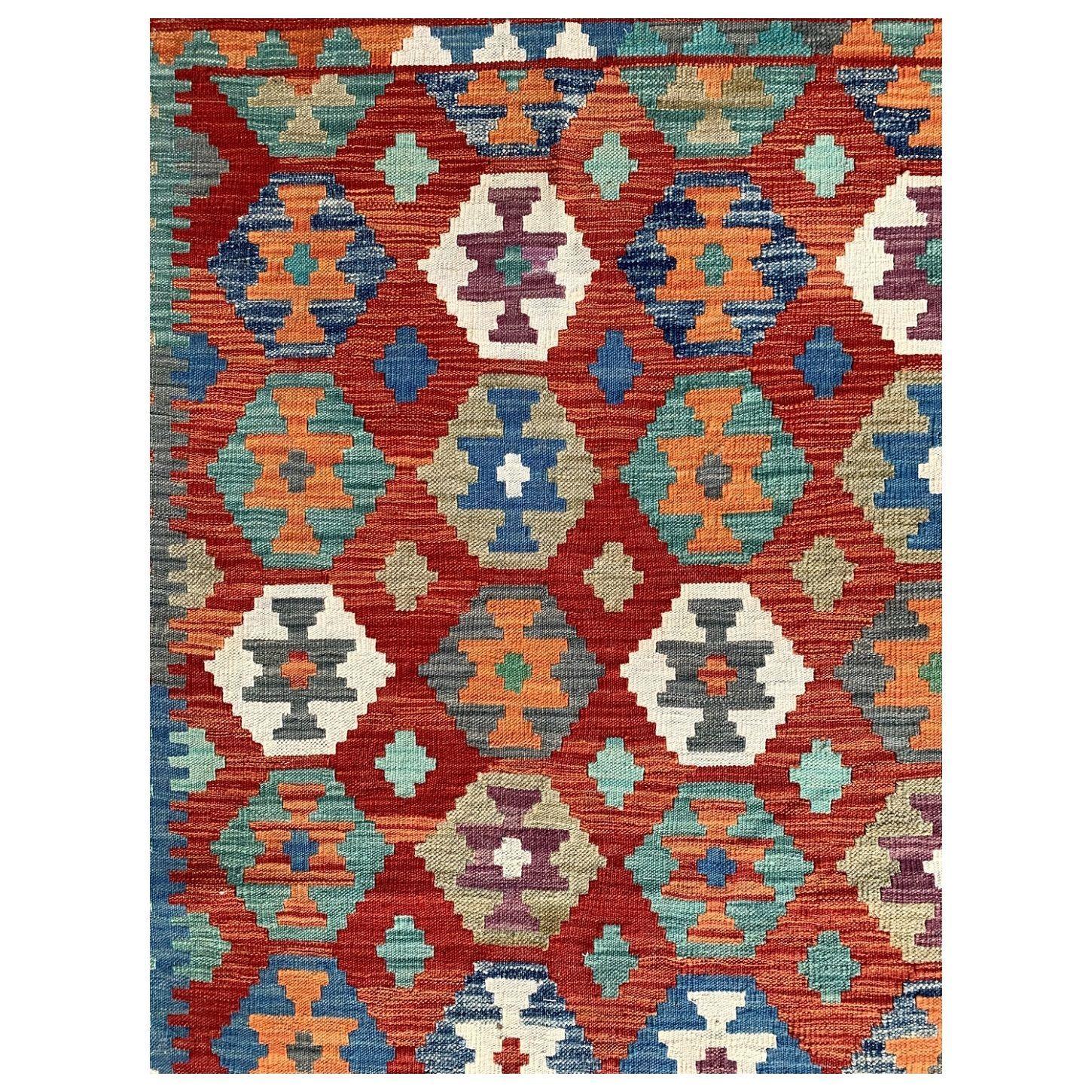 Alfombras Kilim Vegi 211 x 294 cm - Hecha a Mano-2