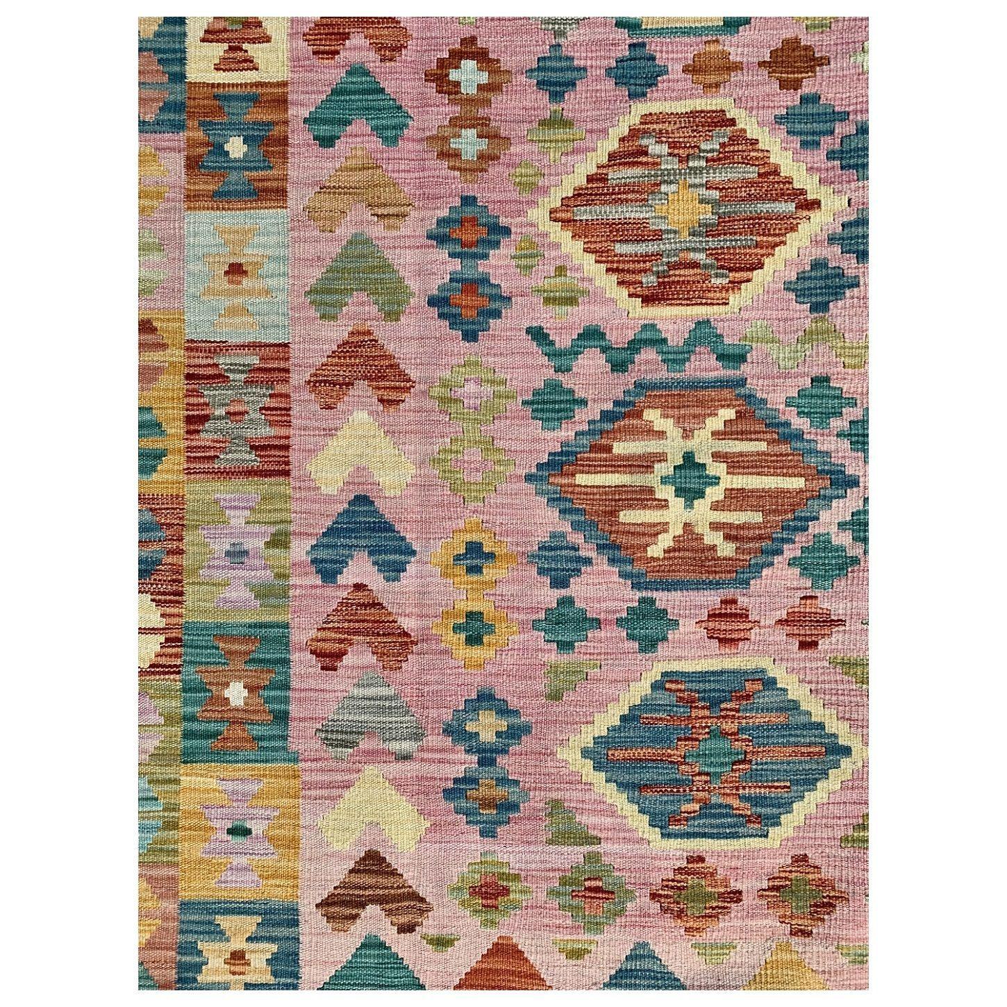 Alfombras Kilim Vegi 198 x 296 cm - Hecha a Mano-2