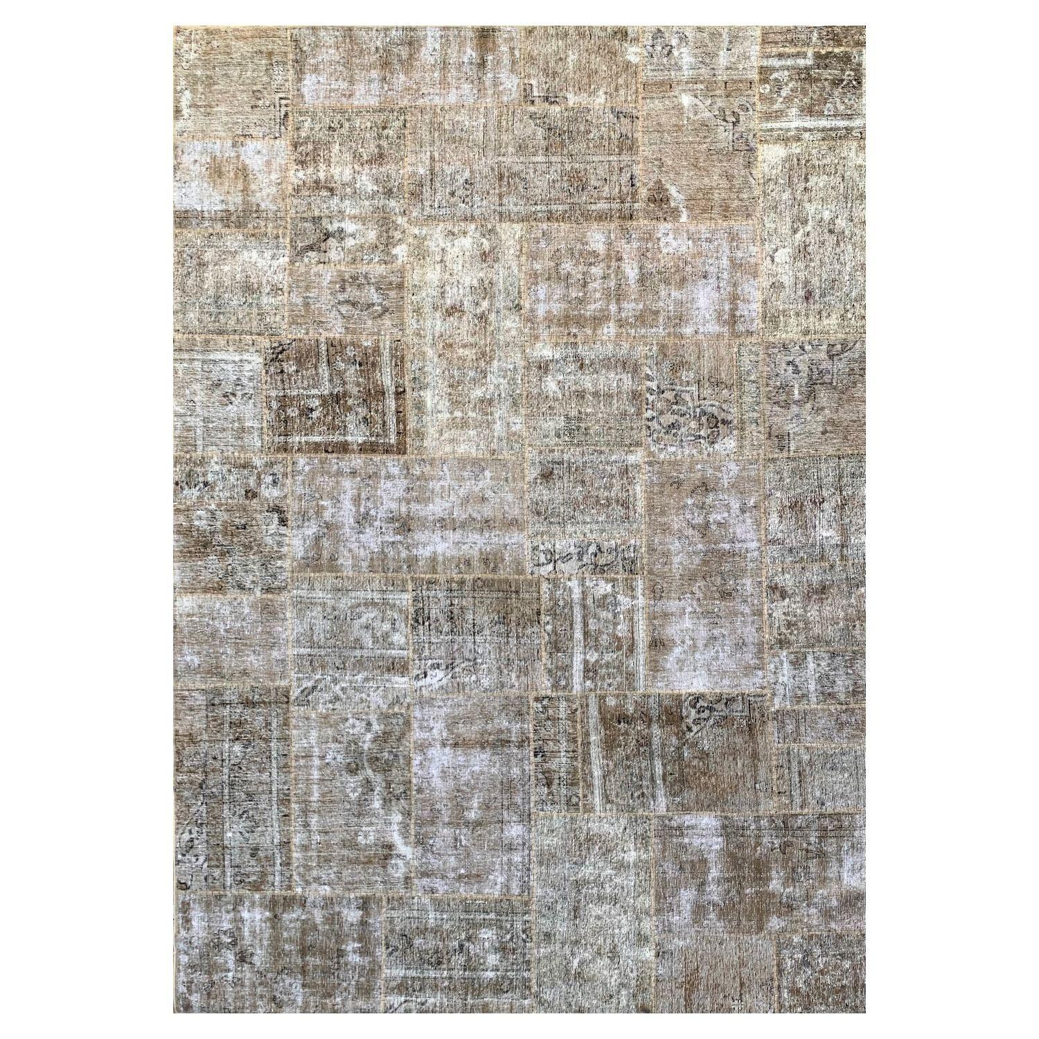 Alfombra Patchwork Vintage 241 x 341 cm - Hecha a Mano-0