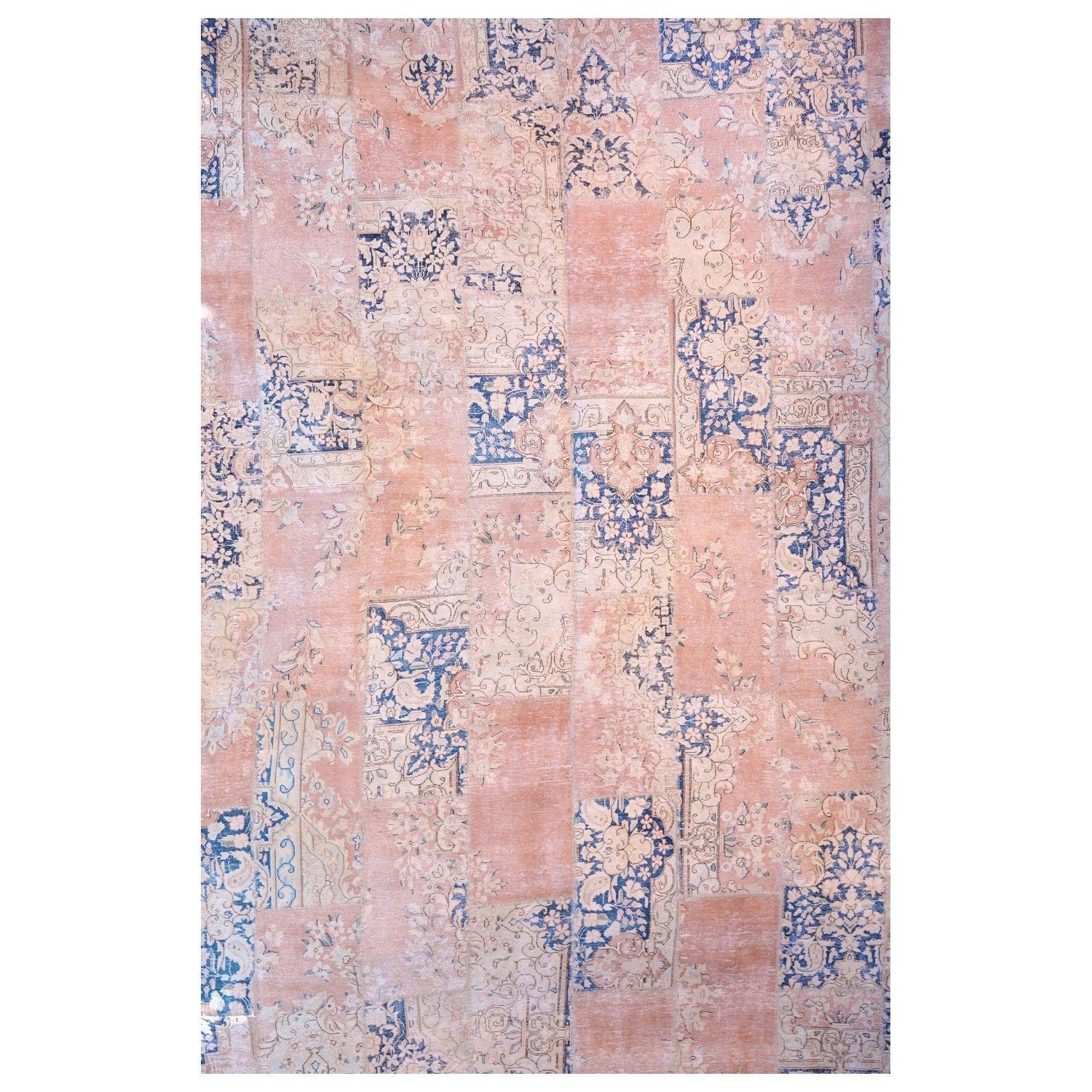 Alfombra Patchwork Vintage 270 x 368 cm - Hecho a Mano-0