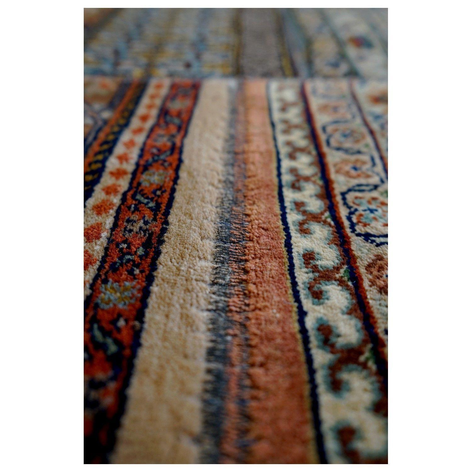 Alfombra Patchwork Vintage 249 x 306 cm - Hecho a Mano-1