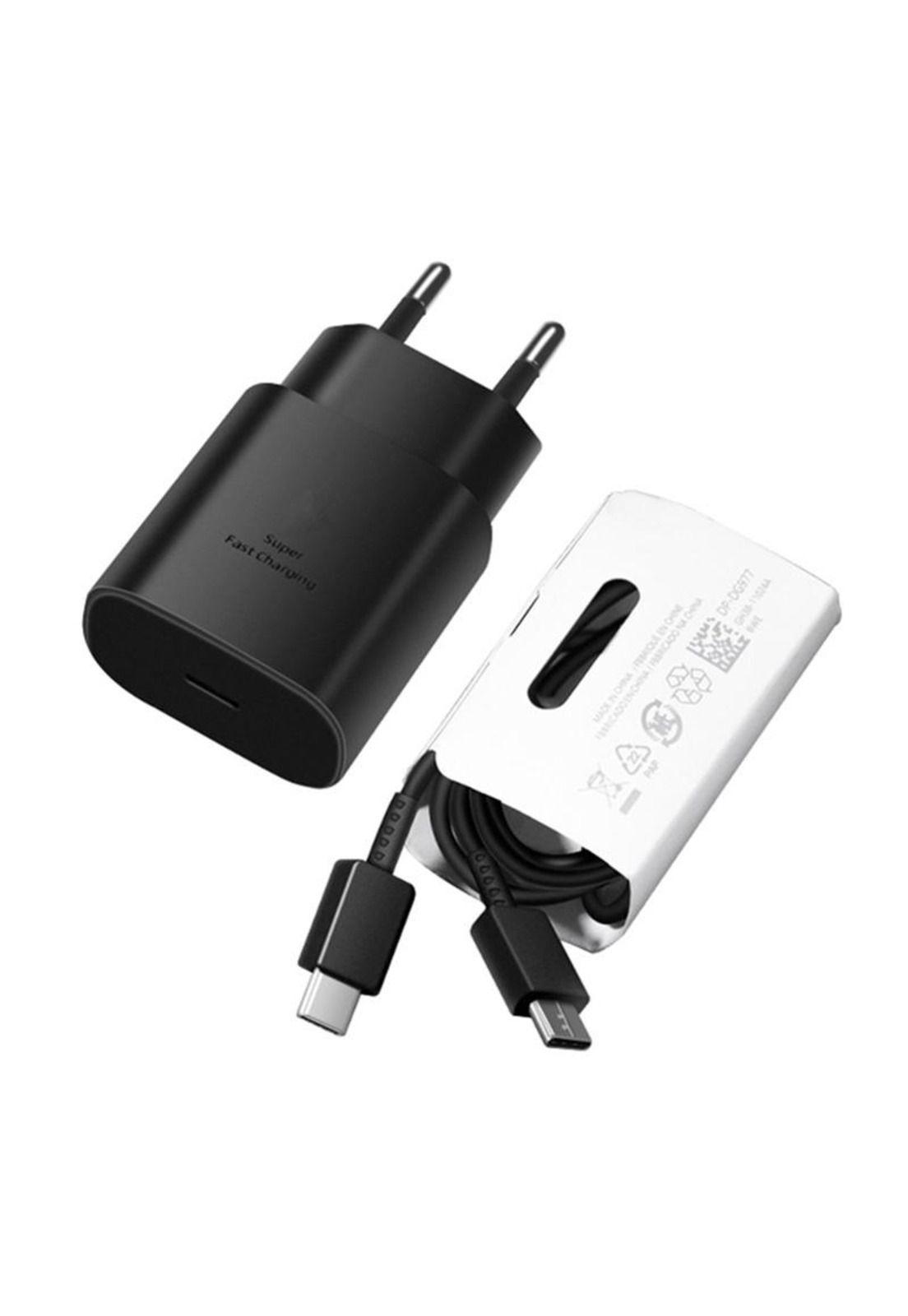 Cargador Samsung tipo C 25W Negro-2