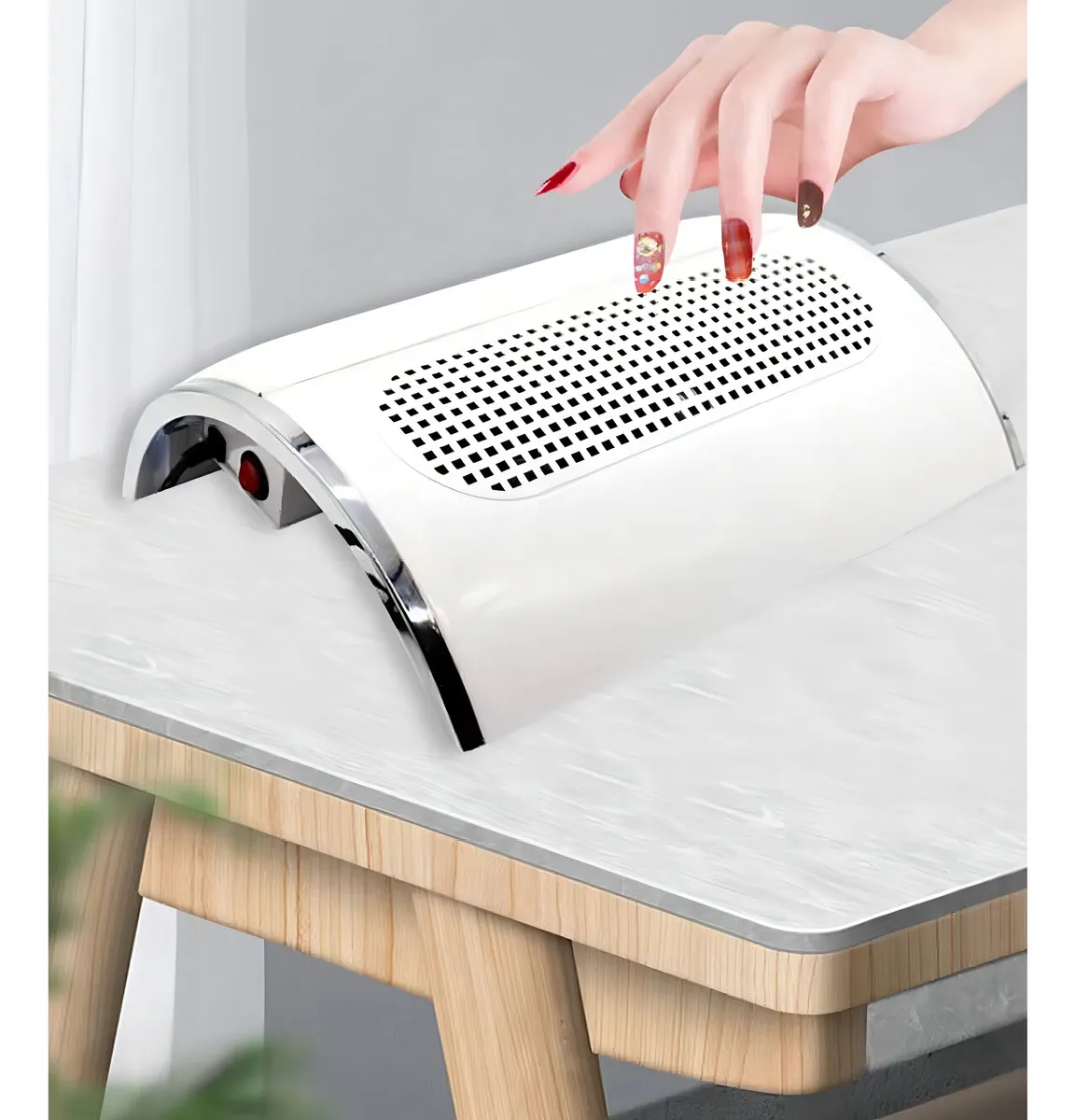 Aspiradora Polvo Para Uñas Acrílicas Manicura Modelo 858-5-3