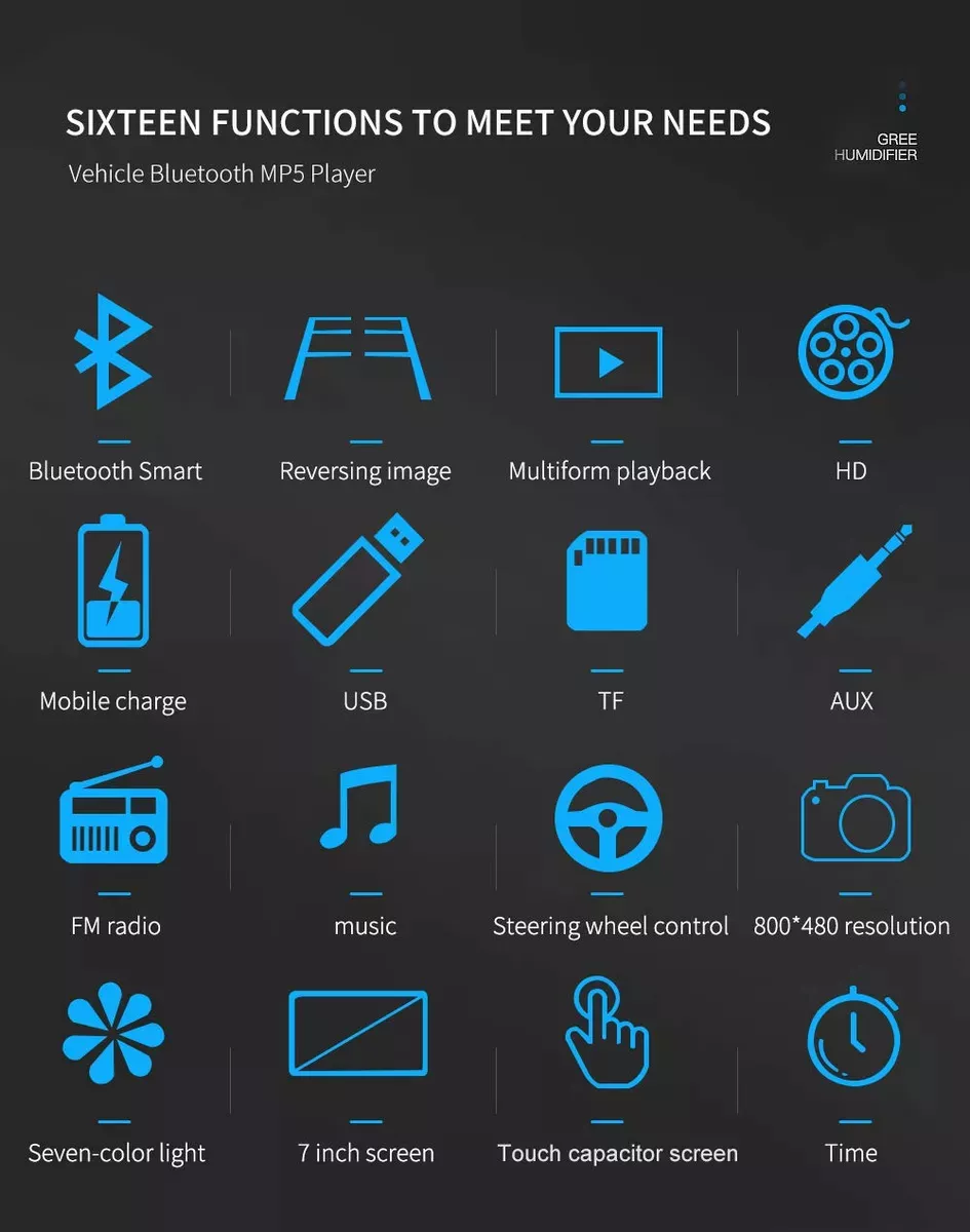 Estéreo De Coche Android Universal De 7 Pulgadas Con Wifi Mi-4