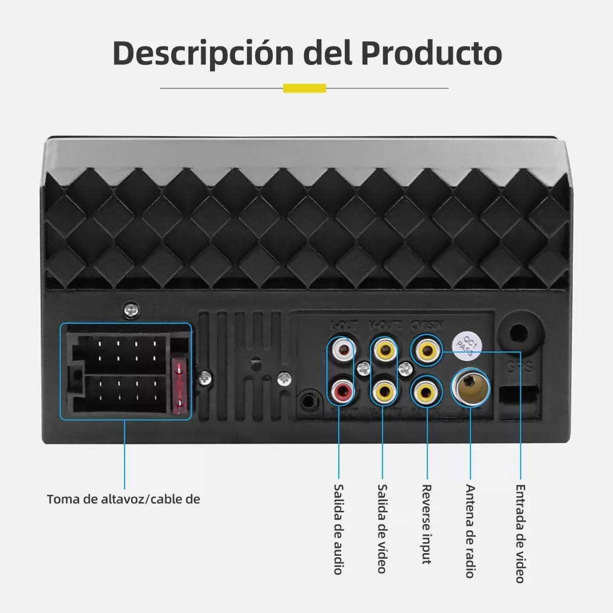 Estéreo De Coche Android Universal De 7 Pulgadas Con Wifi Mi-5